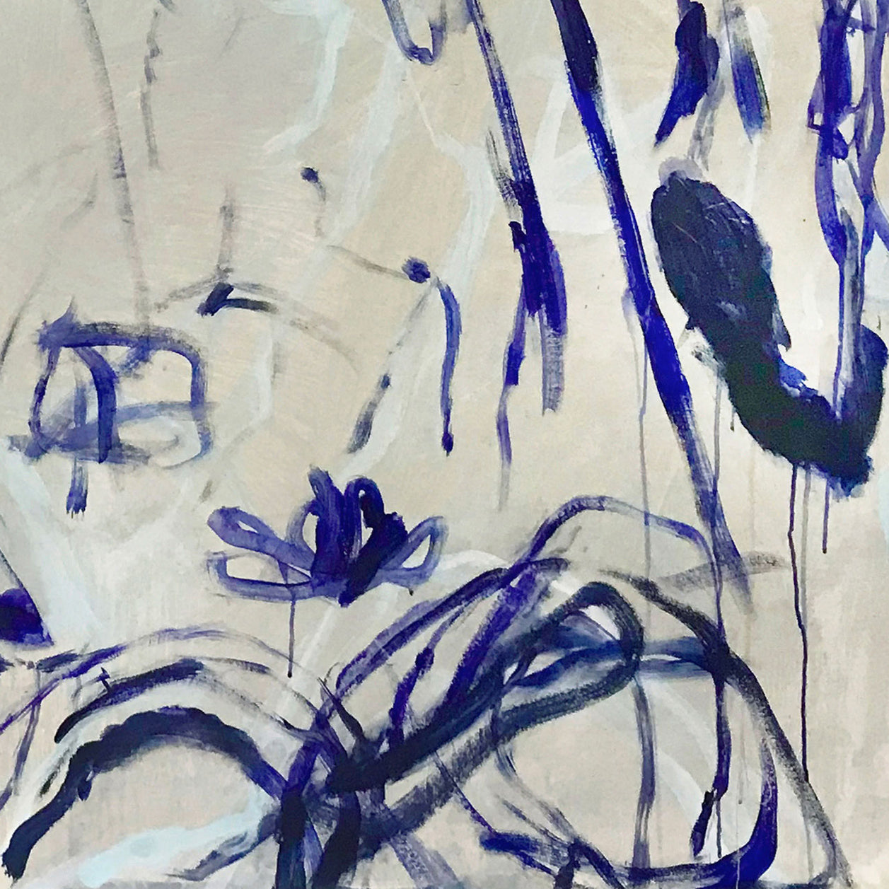 Artwork by Macha Poynder, Perhaps the Desert Dust and Cosmos Will Align, Yovonne Said, Made of Acrylic on canvas 