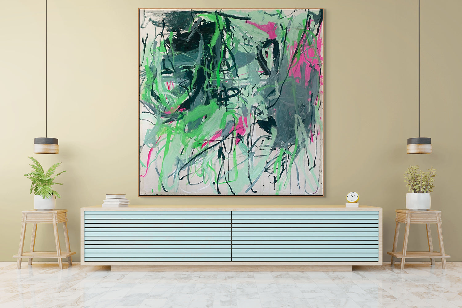 Artwork by Macha Poynder, Prophecy of the Whippoorwill, Made of Acrylic on canvas 