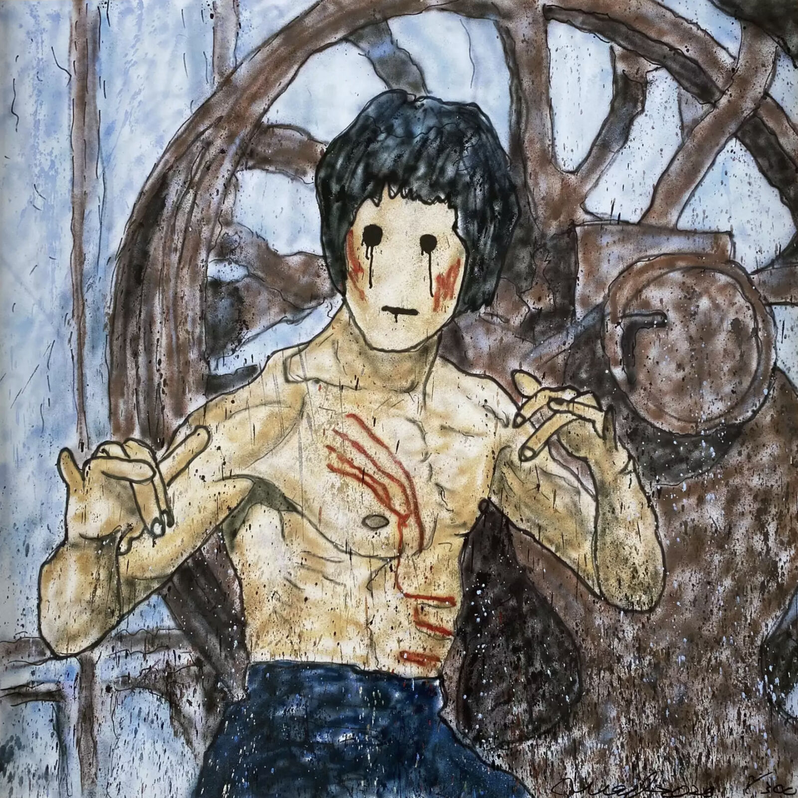 レア！MADSAKI Three Flags 3P MADSAKI | Three Flags 3P (2018) | MutualArt