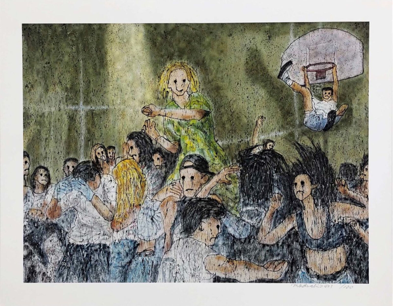 MADSAKI | Happiness Overdose Azul Mariano_P, 2020 (2020) | MutualArt