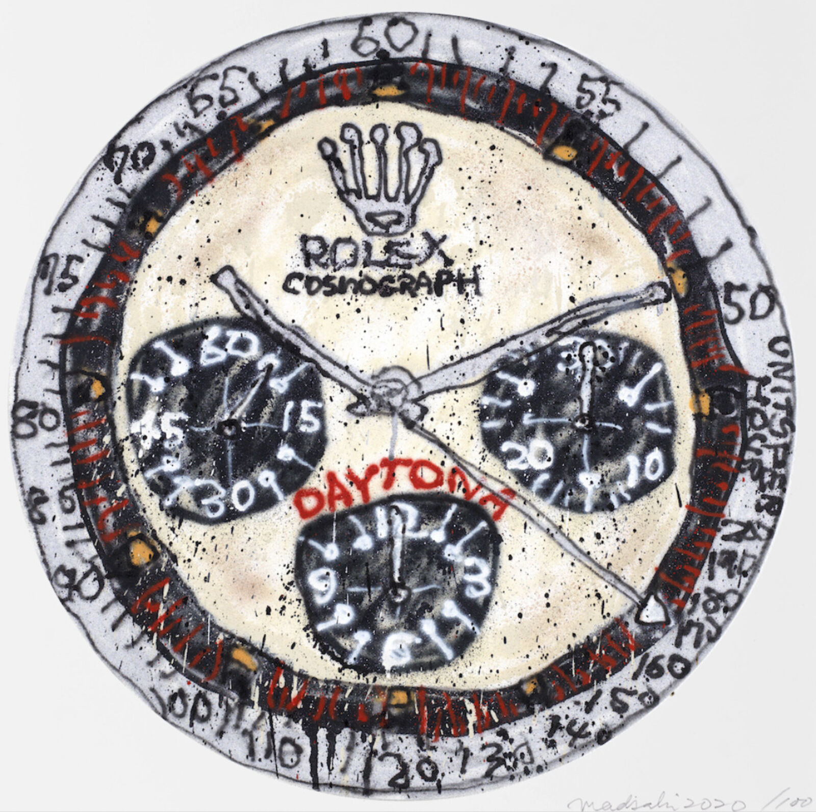 版画 MADSAKI HAPPINESS OVERDOSE AZUL MARIANO_ MADSAKI | Happiness Overdose (Azul Mariano) (2020) | MutualArt