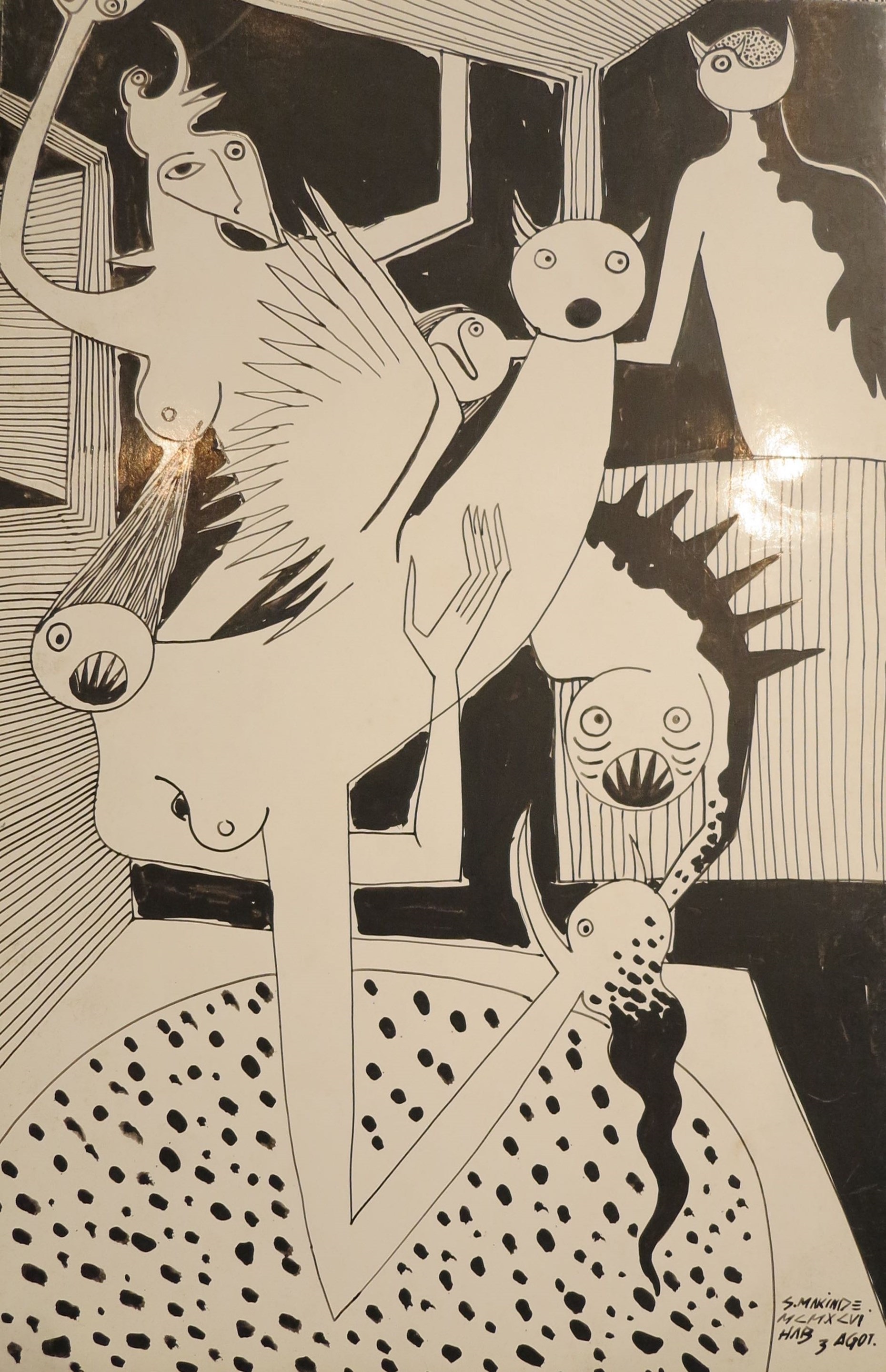 Familia sagrada II by Adubi Makinde, 1996