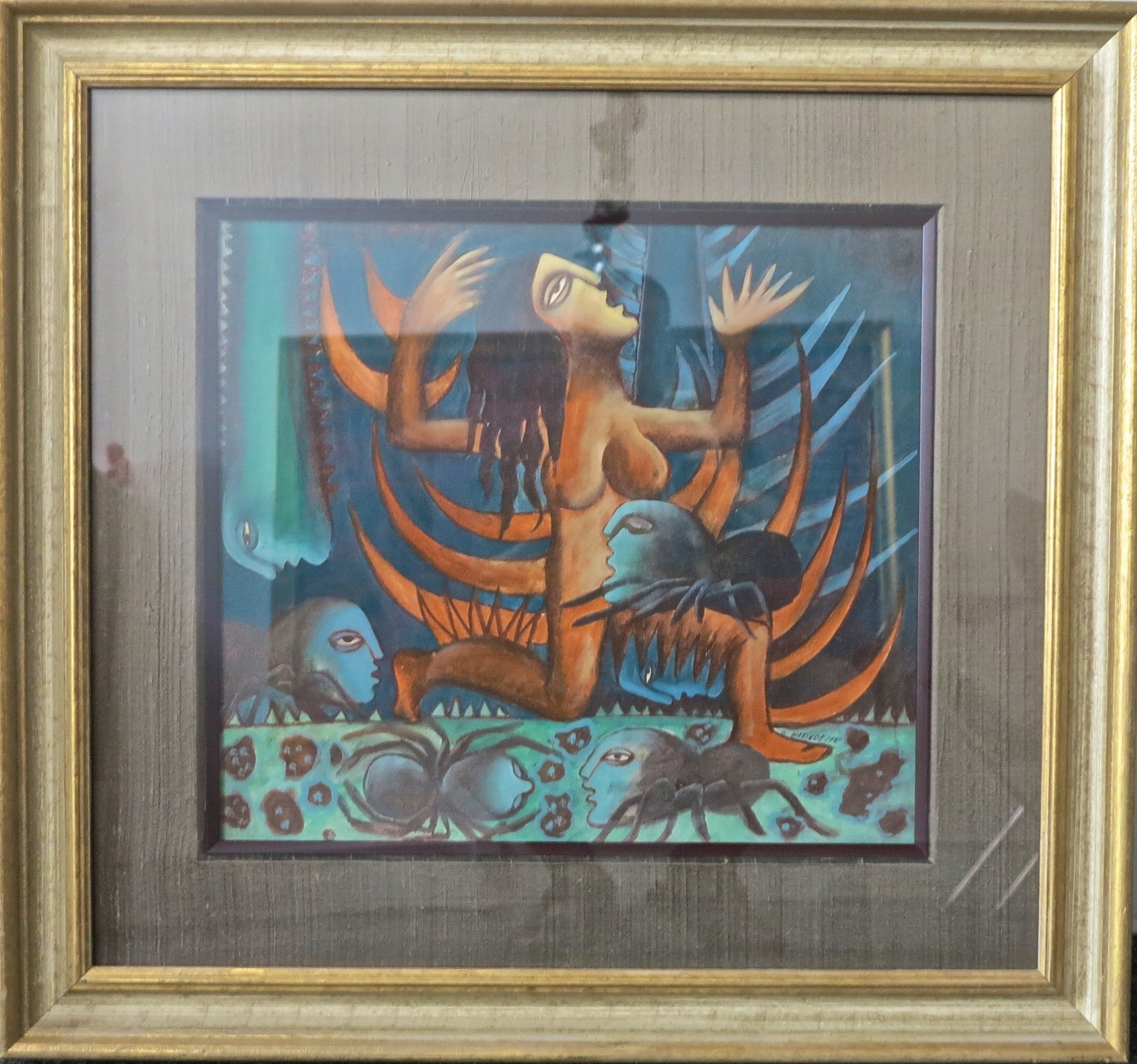 Los Dioses by Adubi Makinde, 1989