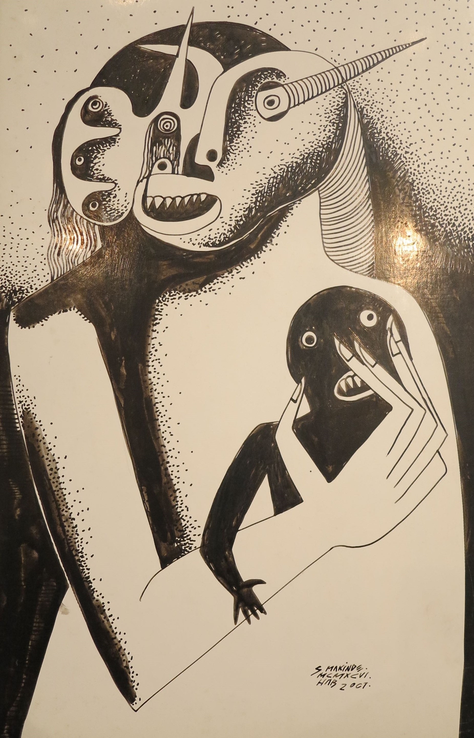 Madre II by Adubi Makinde, 1996