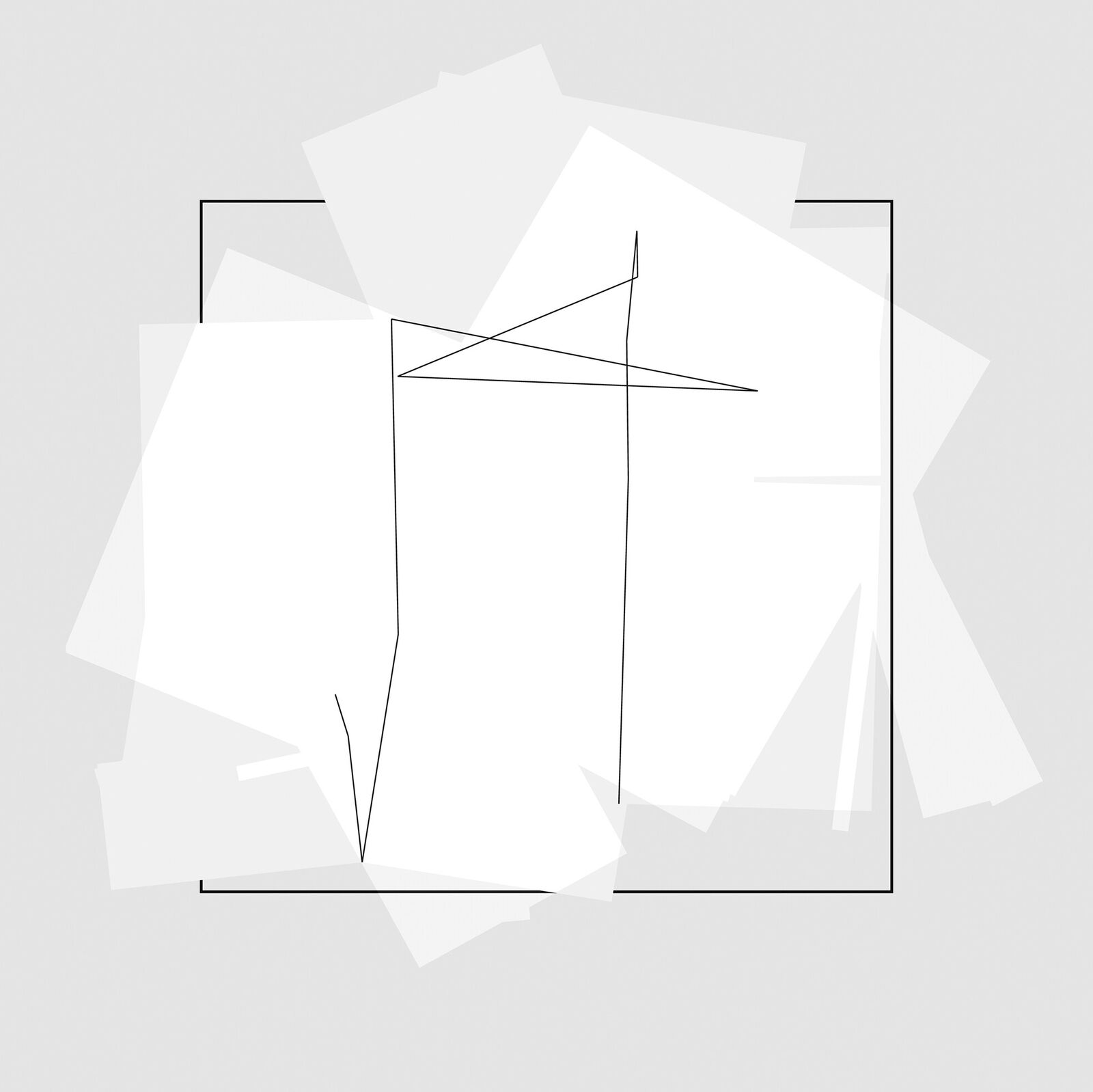 P1420-I by Manfred Mohr, 2010