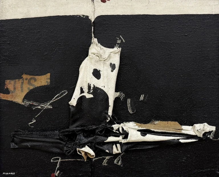 Artwork by Manolo Millares