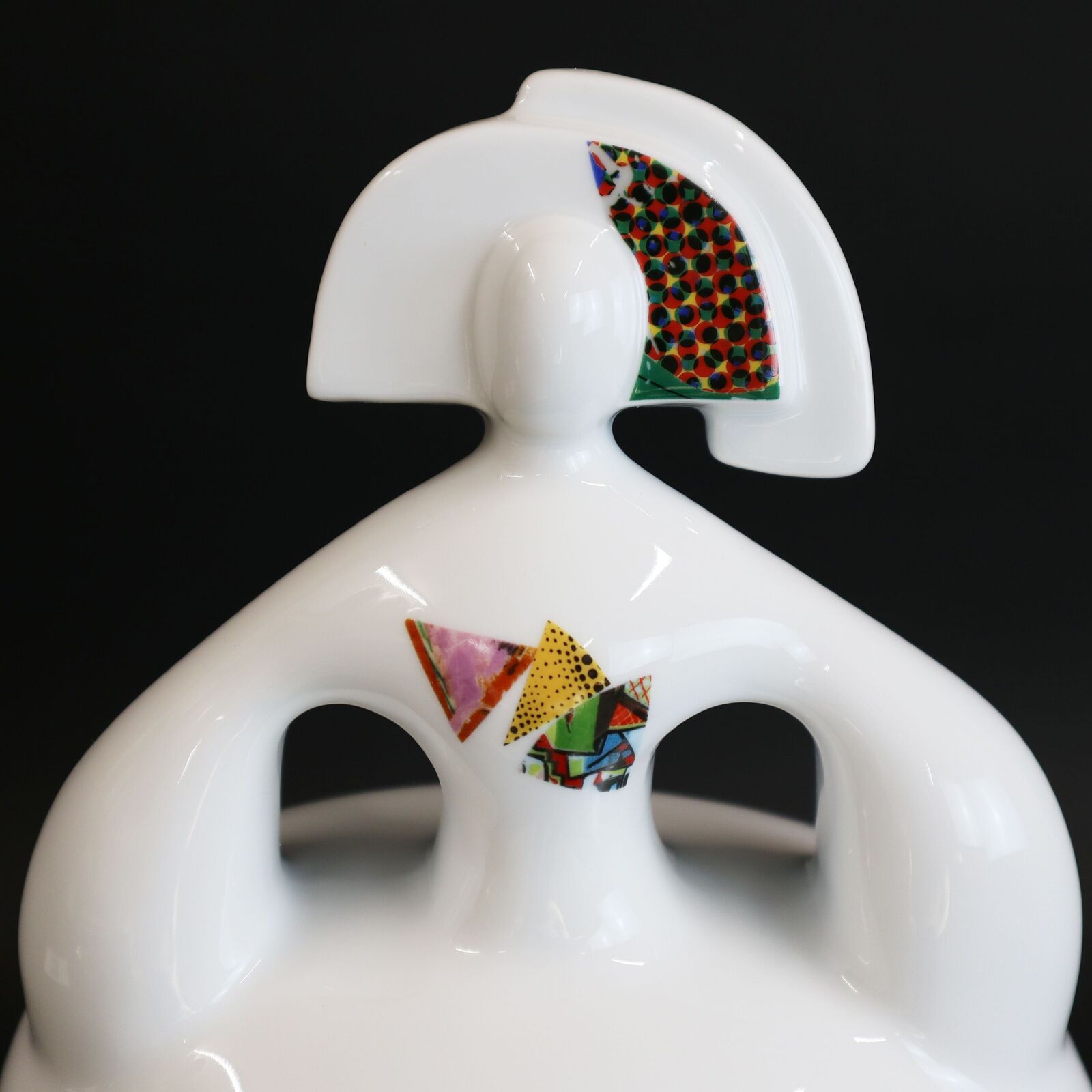 Artwork by Manolo Valdés, Reina Mariana I (Las Meninas), Made of Limoges Porcelain 