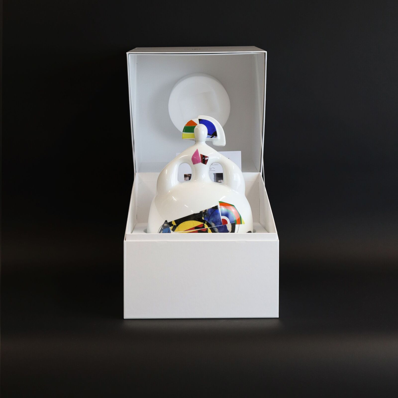 Artwork by Manolo Valdés, Reina Mariana III (Las Meninas), Made of Limoges Porcelain 