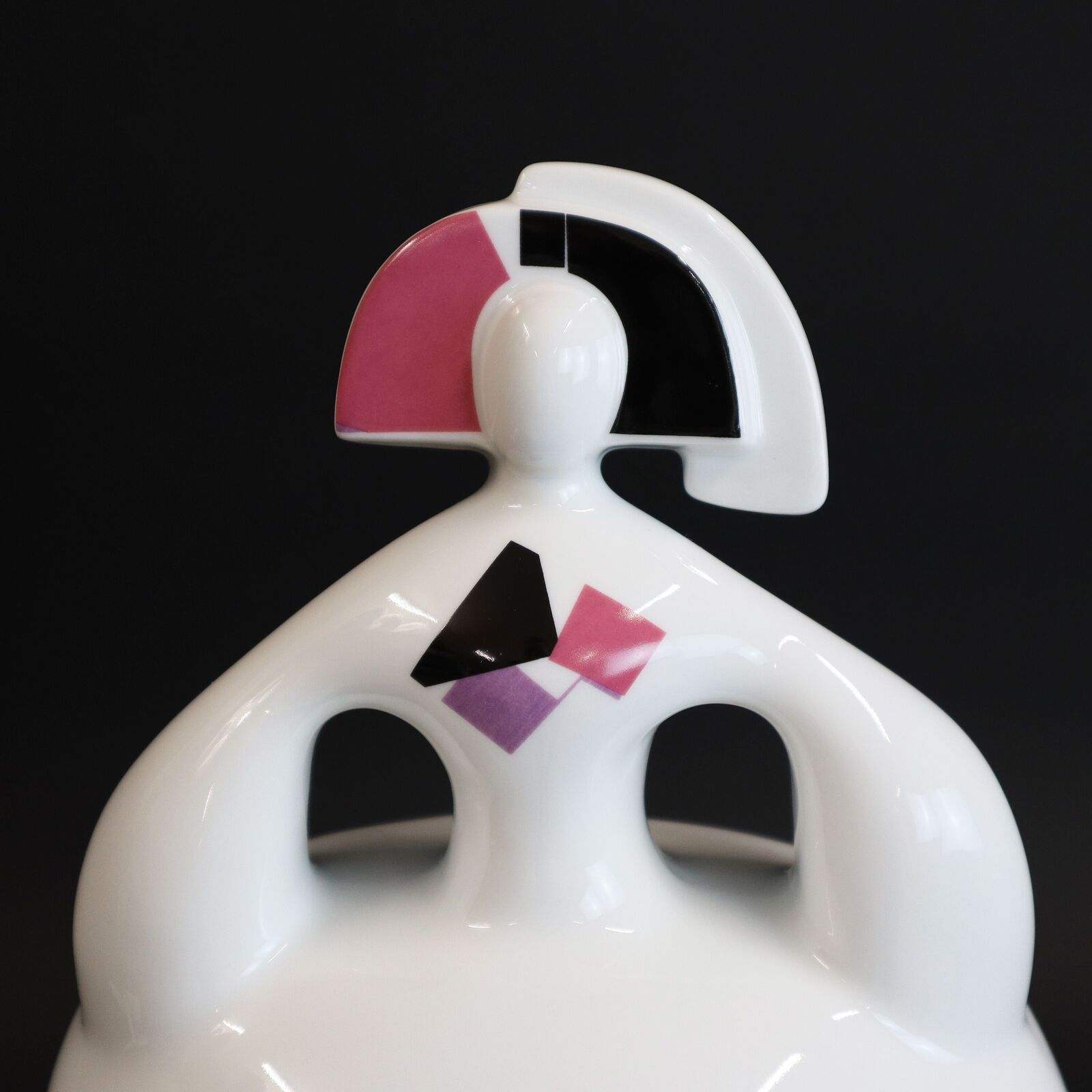 Artwork by Manolo Valdés, Reina Mariana IV (Las Meninas), Made of Limoges Porcelain 