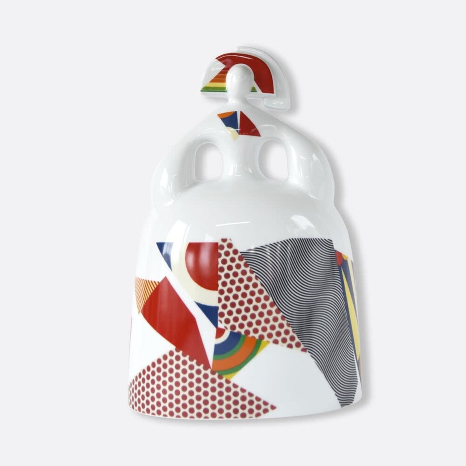 Artwork by Manolo Valdés, Reina Mariana Set of 4 (Las Meninas), Made of Limoges Porcelain 