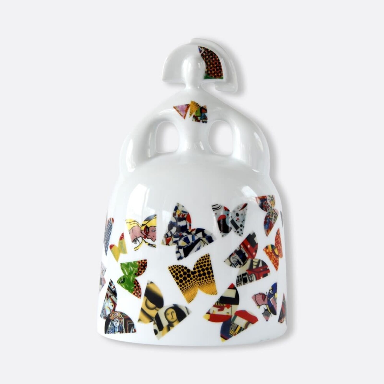 Artwork by Manolo Valdés, Reina Mariana Set of 4 (Las Meninas), Made of Limoges Porcelain 