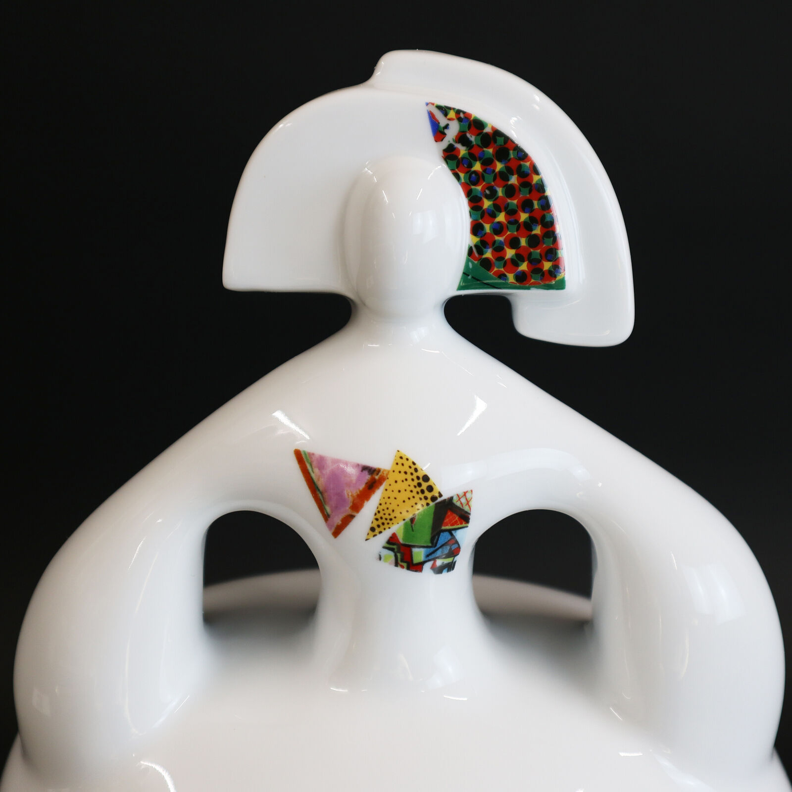 Artwork by Manolo Valdés, Reina Mariana I (Las Meninas), Made of Limoges Porcelain 