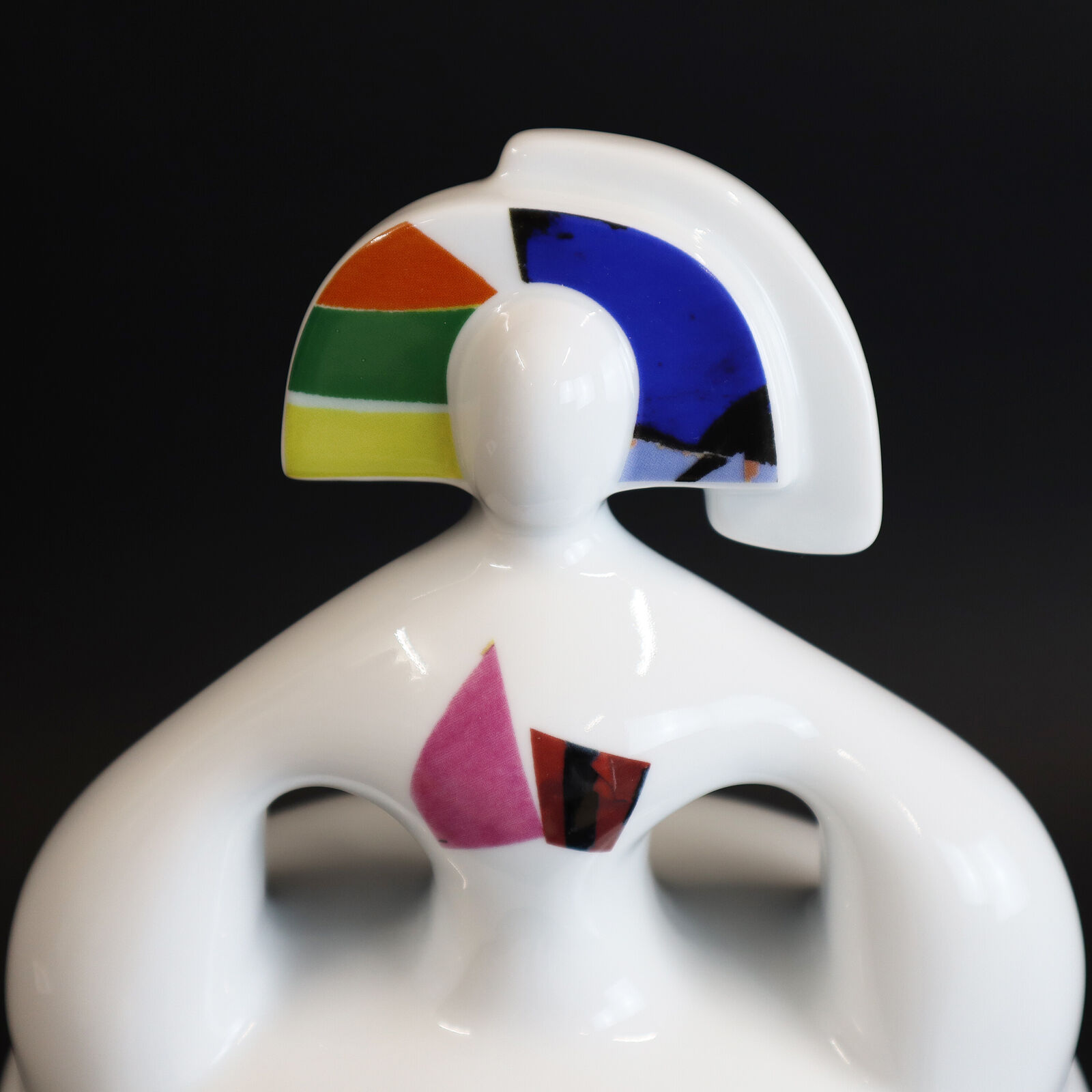 Artwork by Manolo Valdés, Reina Mariana III (Las Meninas), Made of Limoges Porcelain 