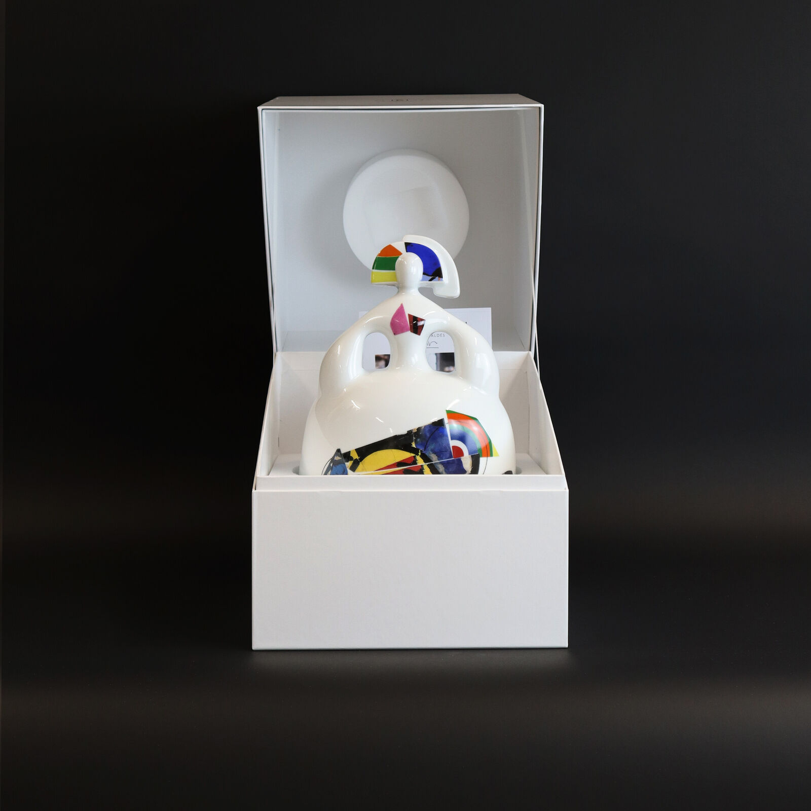 Artwork by Manolo Valdés, Reina Mariana III (Las Meninas), Made of Limoges Porcelain 