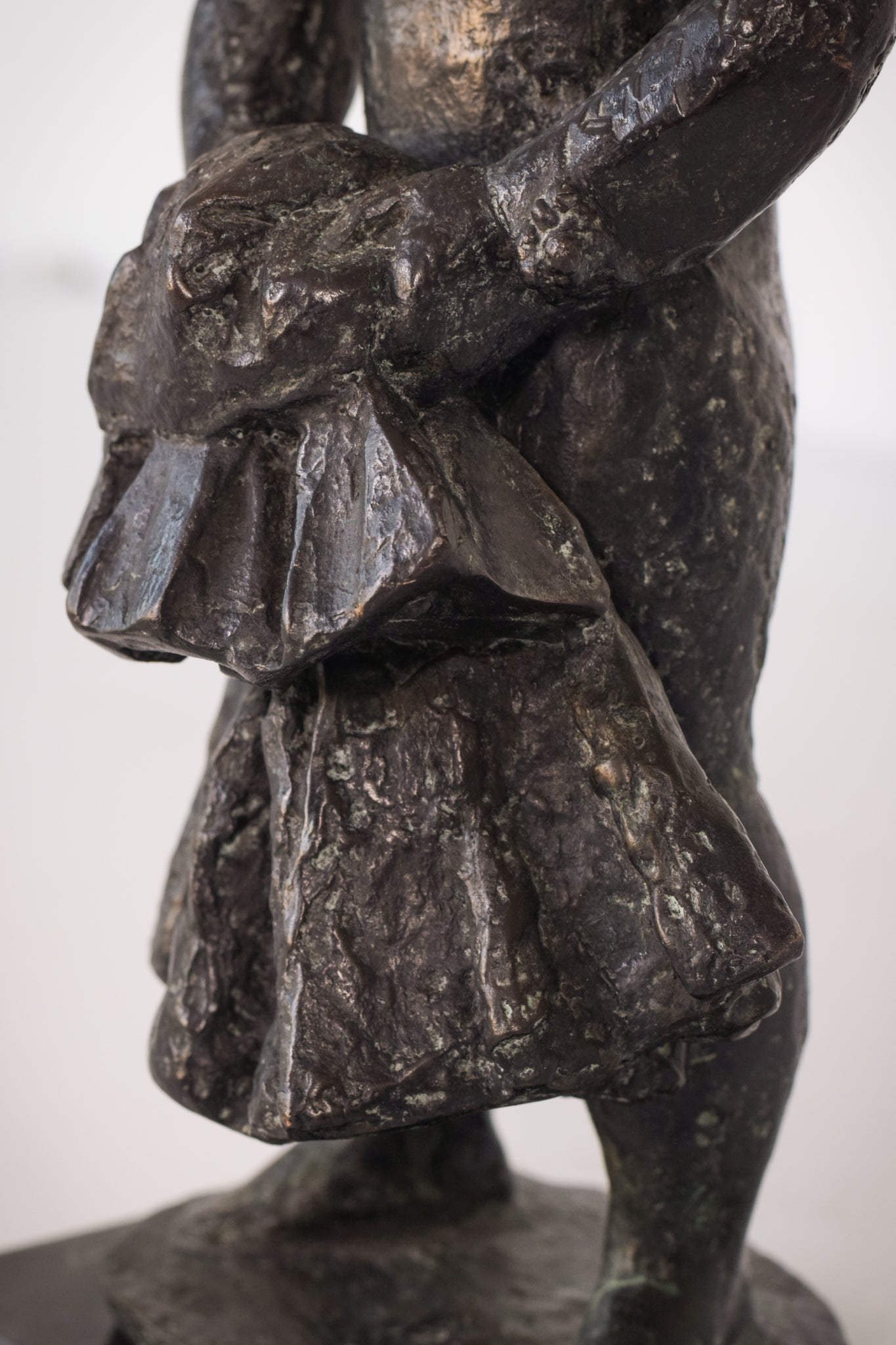 Artwork by Manolo Hugué, Bronze Bull Fighter, Made of Bronze 