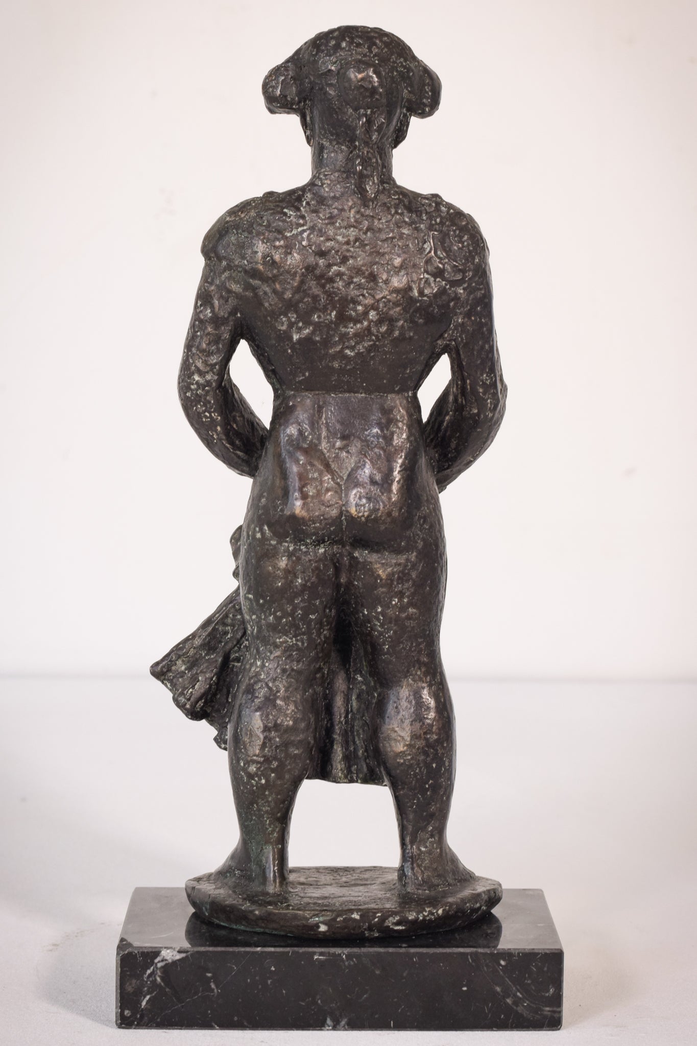 Artwork by Manolo Hugué, Bronze Bull Fighter, Made of Bronze 