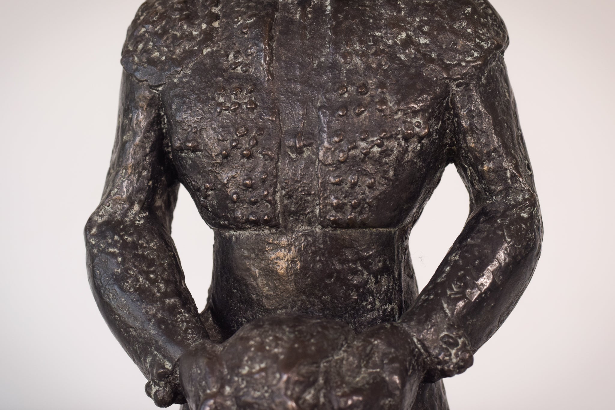 Artwork by Manolo Hugué, Bronze Bull Fighter, Made of Bronze 