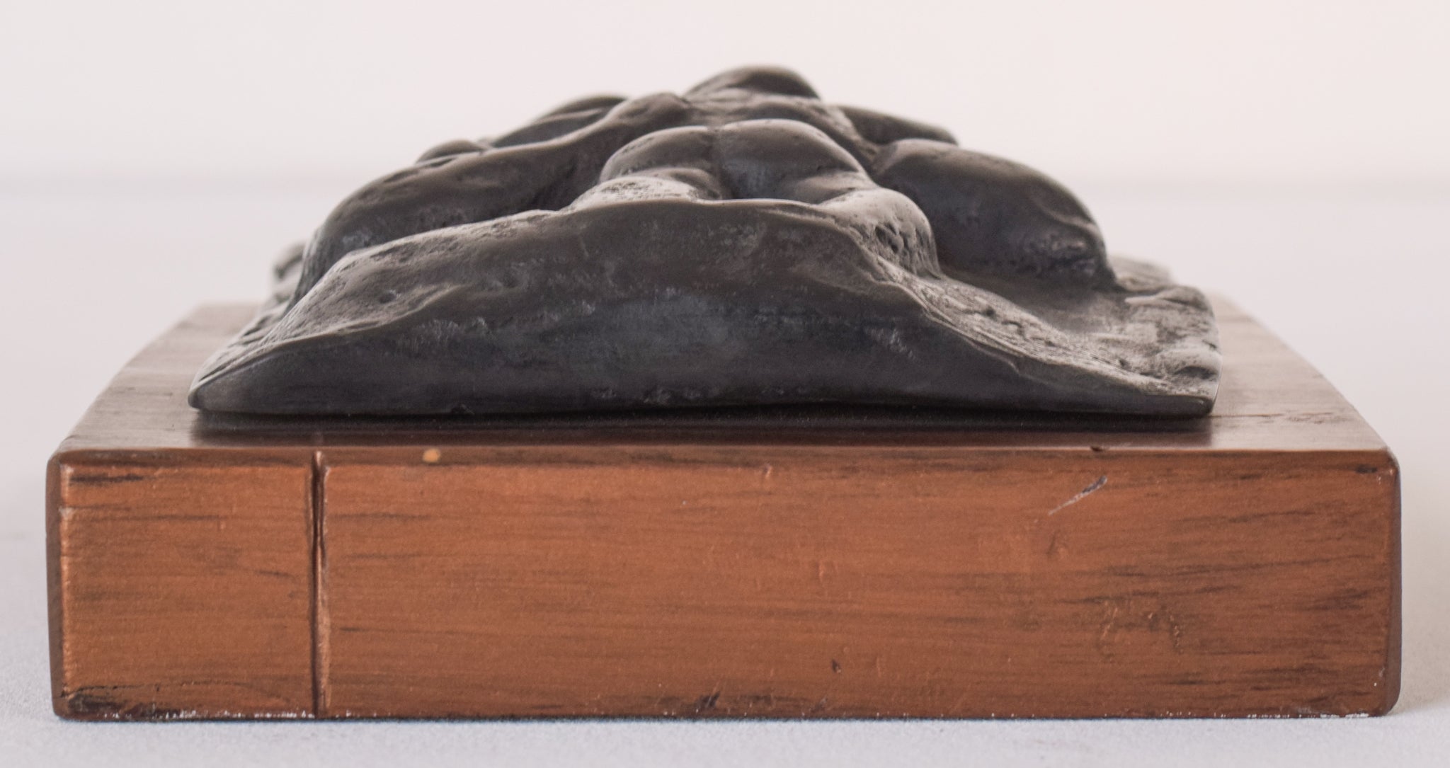 Artwork by Manolo Hugué, Bronze Plaque of Mother and Child, Made of Bronze 