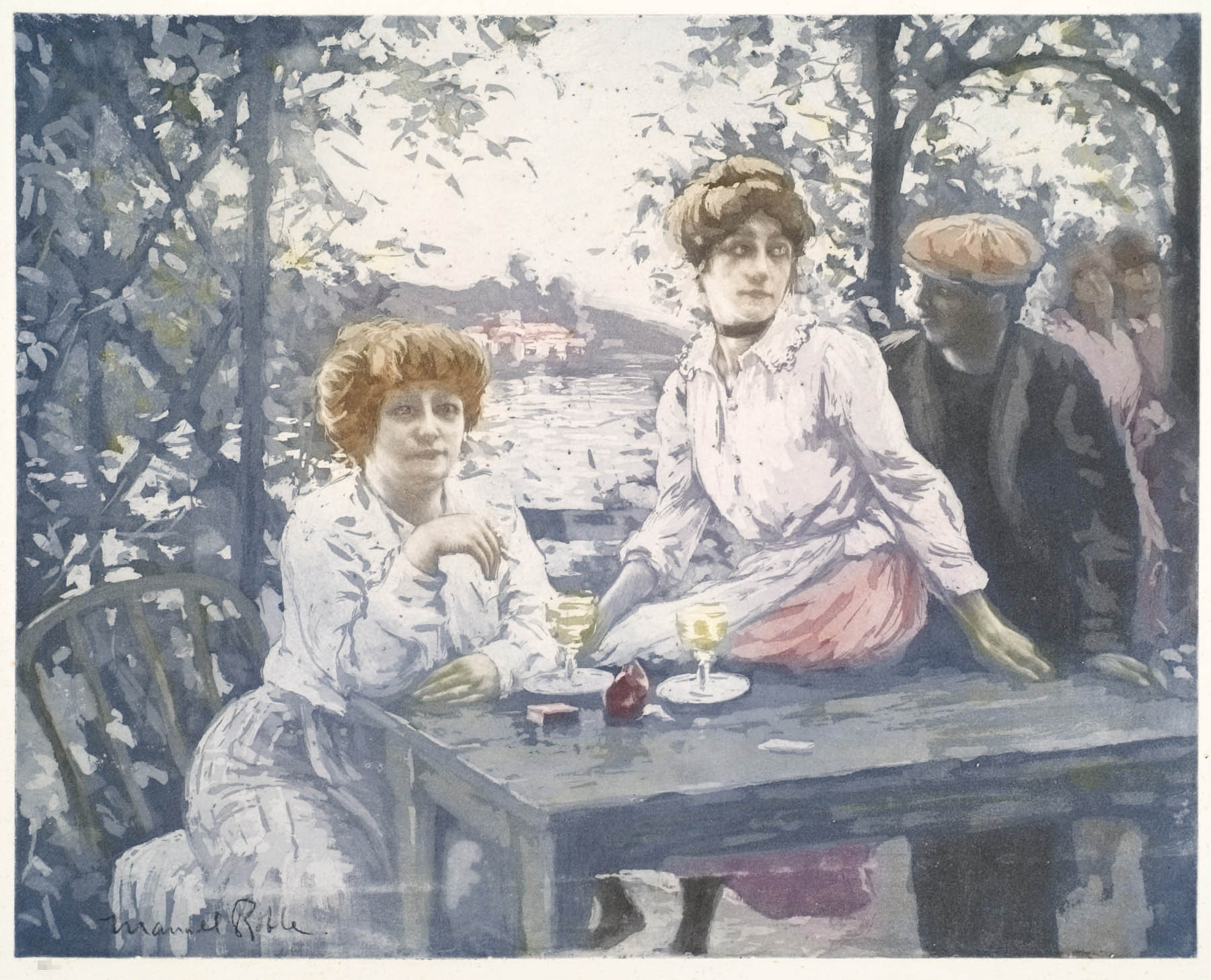 A St. Ouen by Manuel Robbe, circa 1907