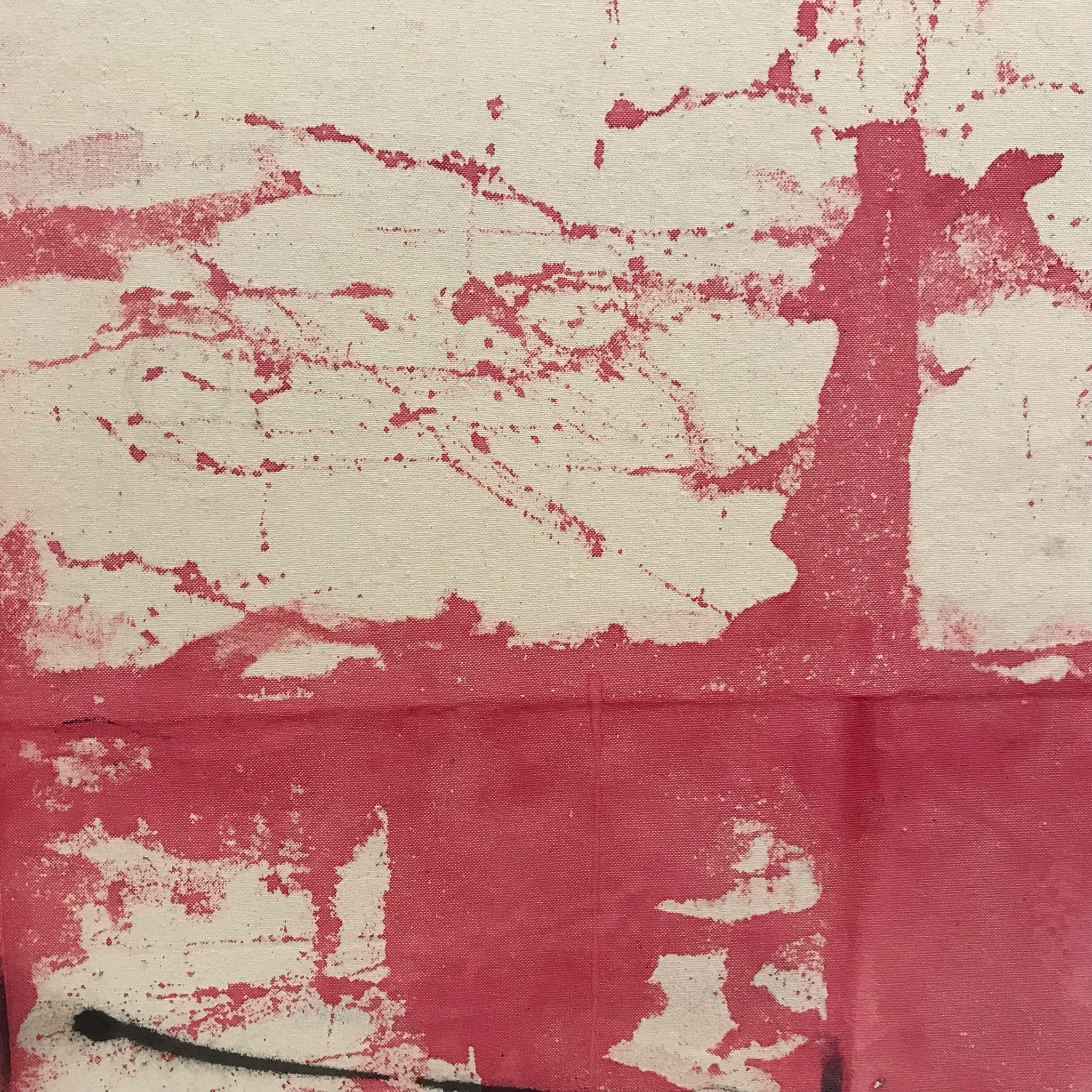 Artwork by Manuela Karin Knaut, Real Reasons for Ice and Lemon, Made of Acrylic, ink, oil on un-stretched canvas 