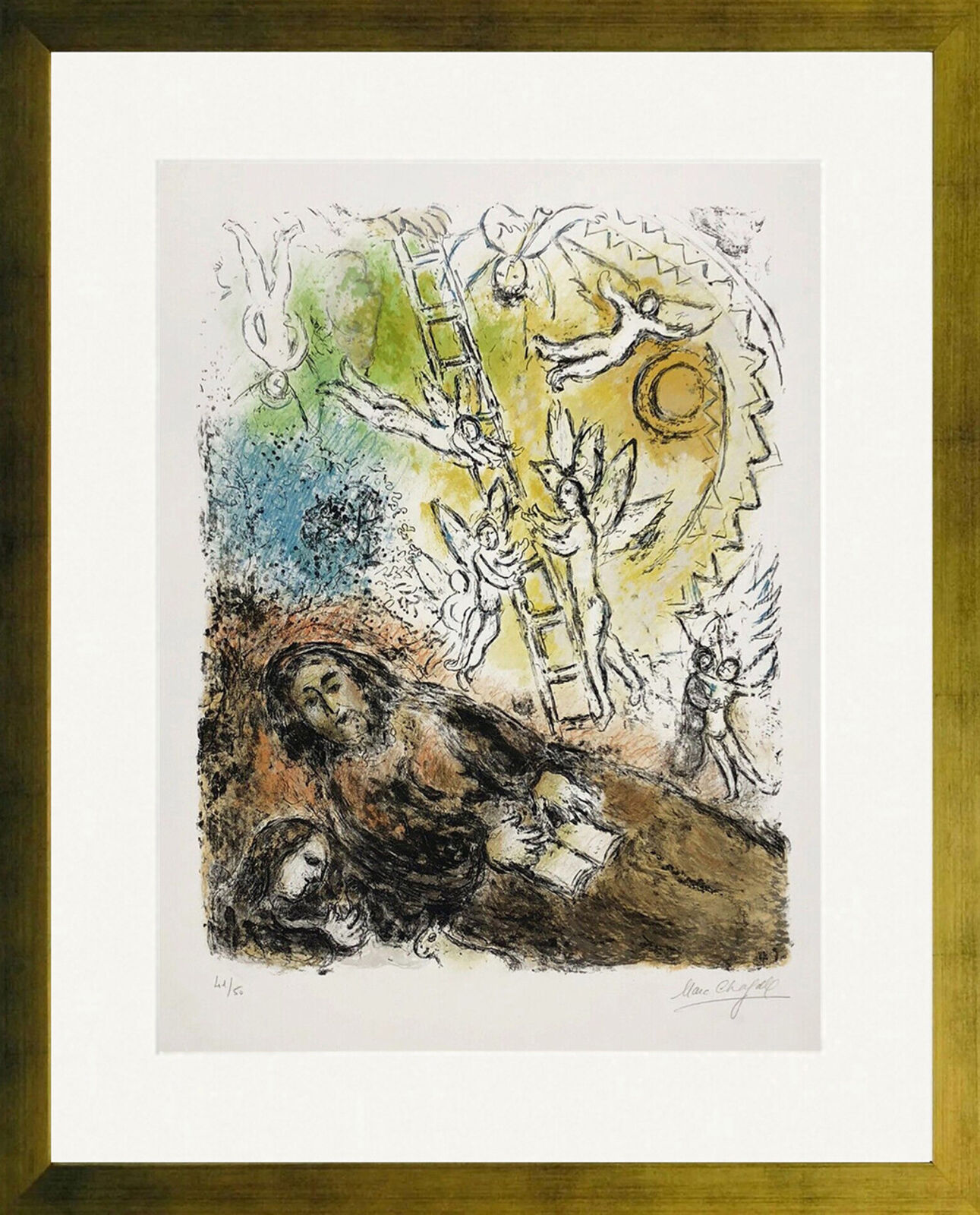 LE PROPHETE (MOURLOT 713) by Marc Chagall, 1974