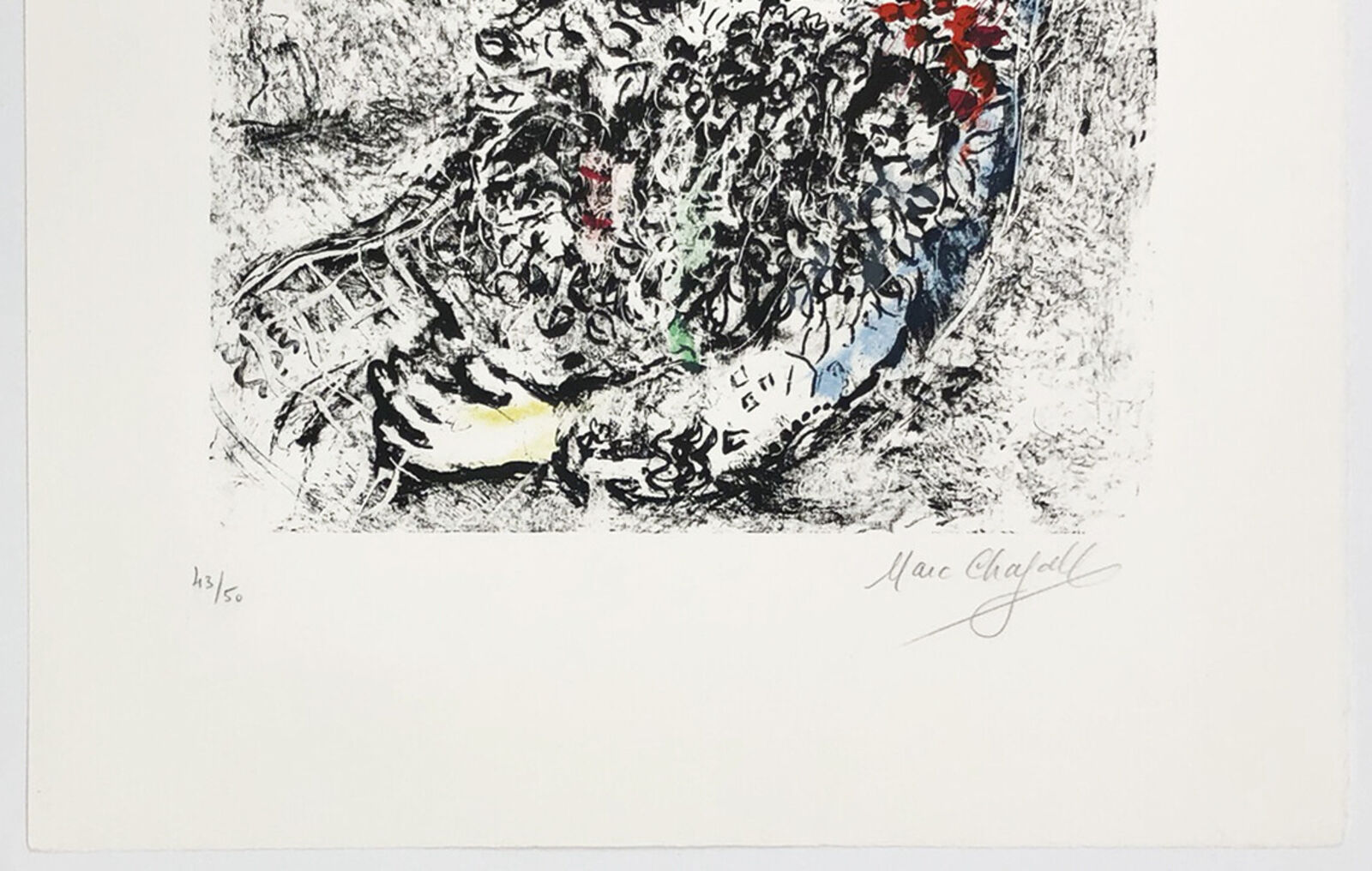 Artwork by Marc Chagall, LES ENCHANTEURS (MOURLOT 569), Made of Lithograph 
