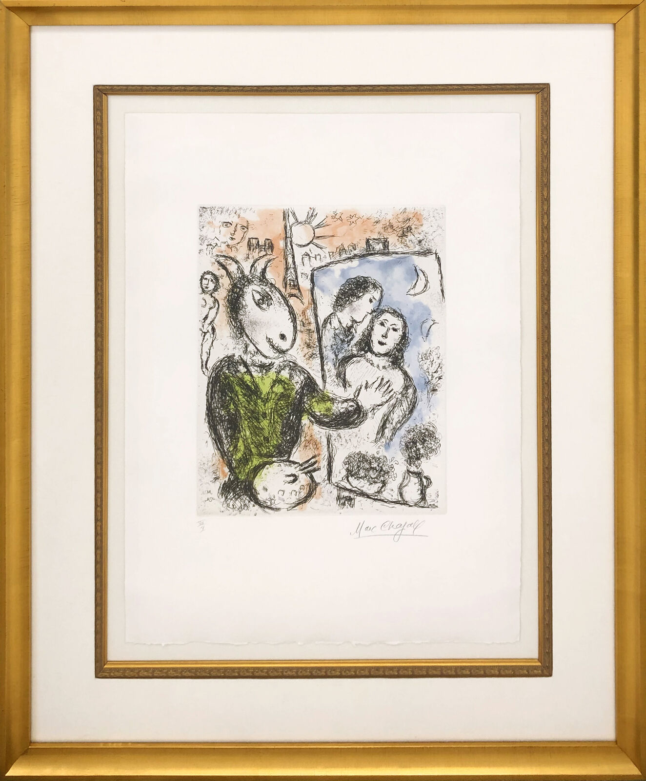 UNTITLED FROM SONGES (CRAMER 112) by Marc Chagall, 1981