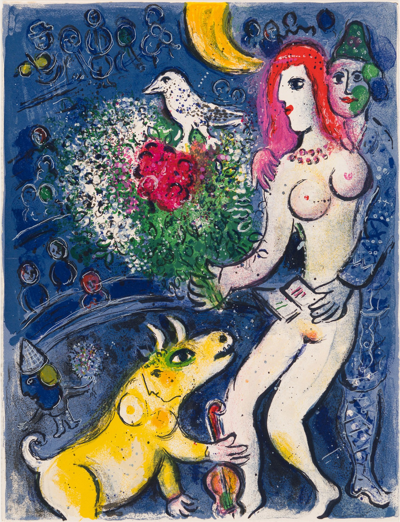 Untitled From The Circus by Marc Chagall, 1967