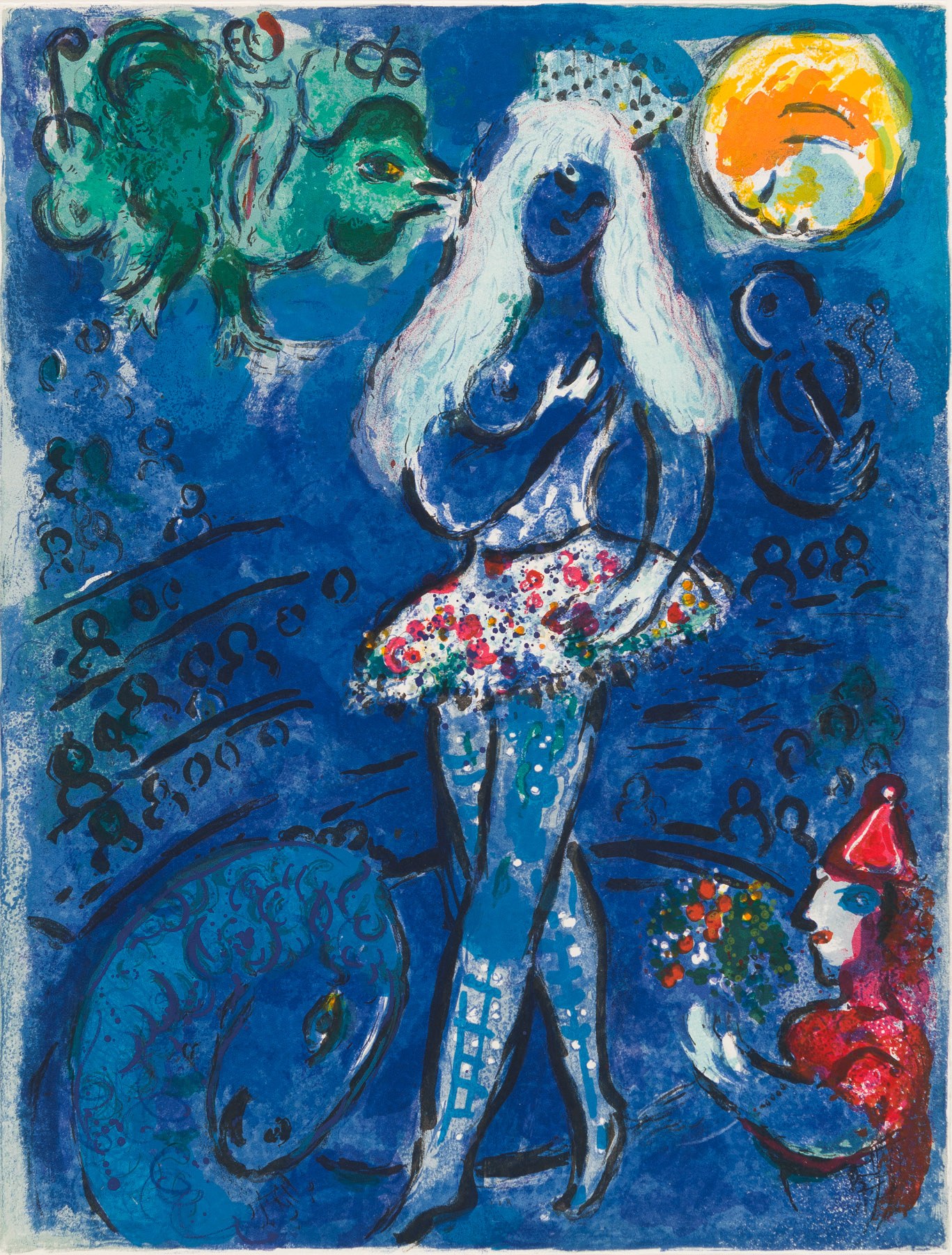 Untitled From The Circus by Marc Chagall, 1967