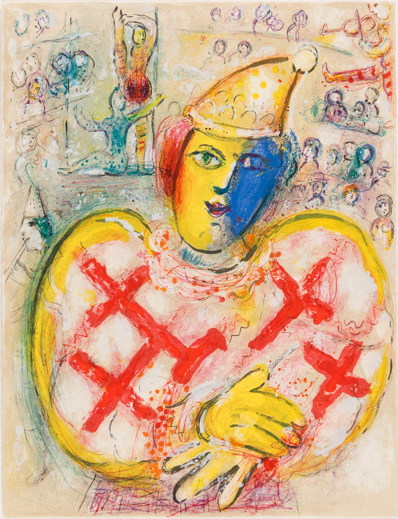 Untitled From The Circus by Marc Chagall, 1967