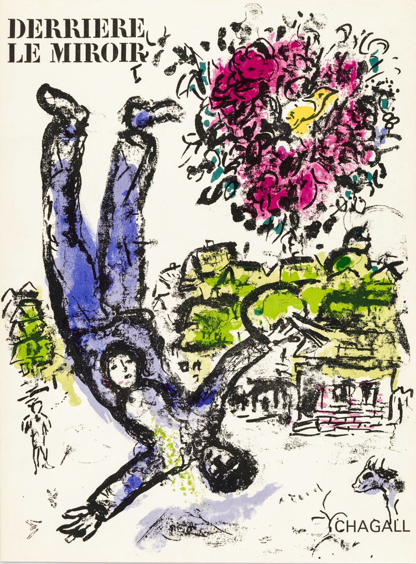Artwork by Marc Chagall, Bouquet De L’artiste, Made of Lithograph 