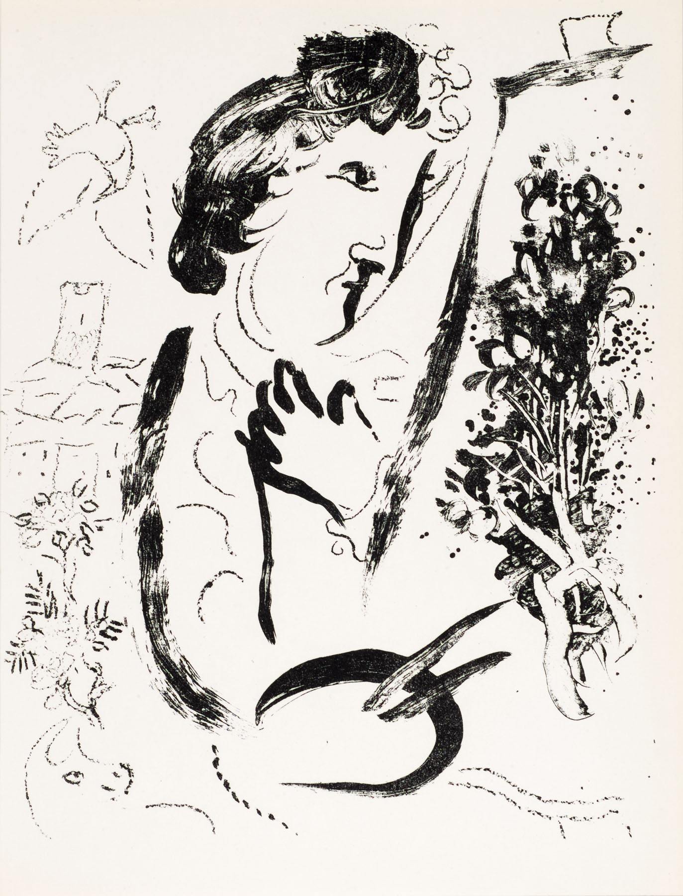 Devant Le Tableau by Marc Chagall, 1963