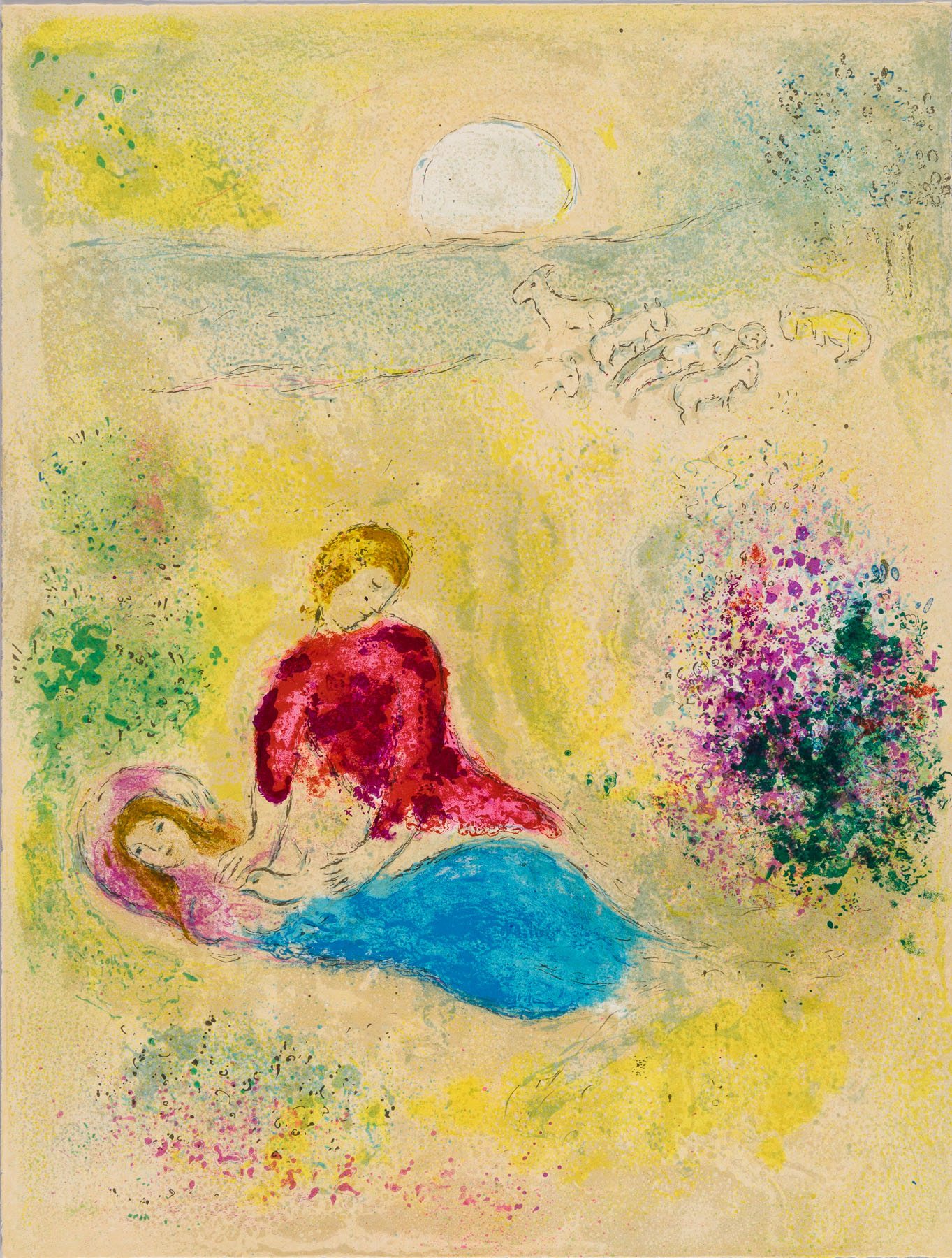 L’arondelle by Marc Chagall, 1961