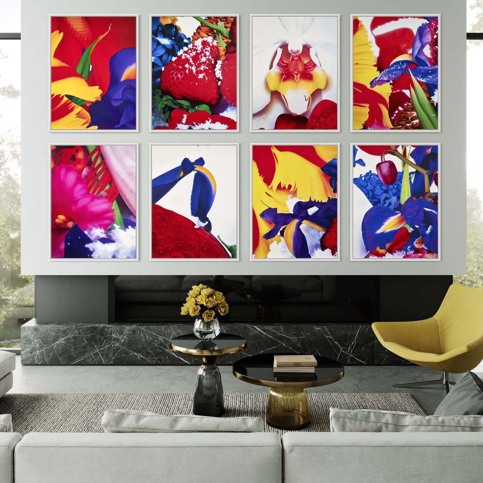 Artwork by Marc Quinn, Portraits of Landscapes (Portfolio of 8), Made of Pigment Print 