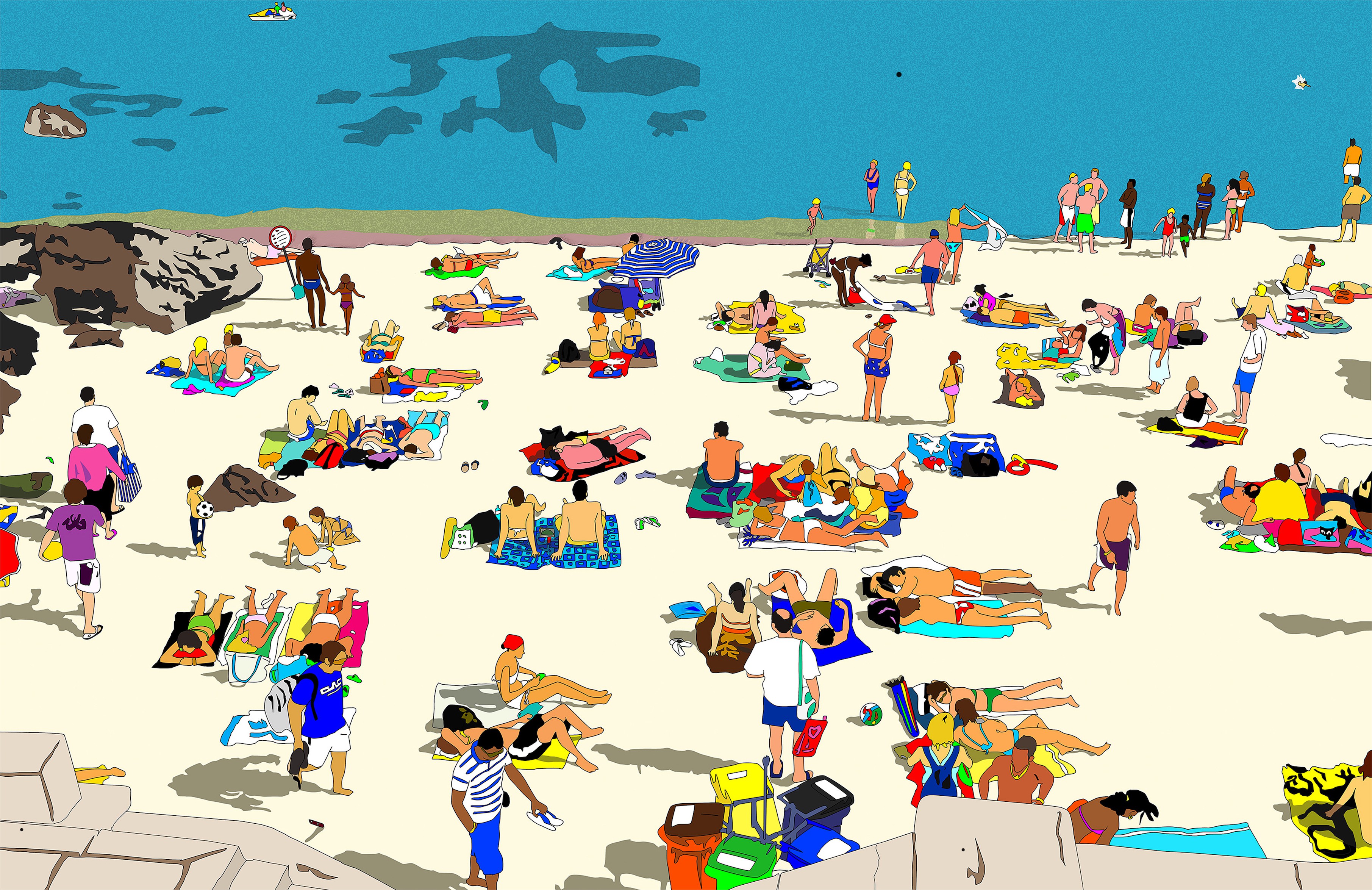Cascais Beach, Portugal by Marco Santaniello, 2015