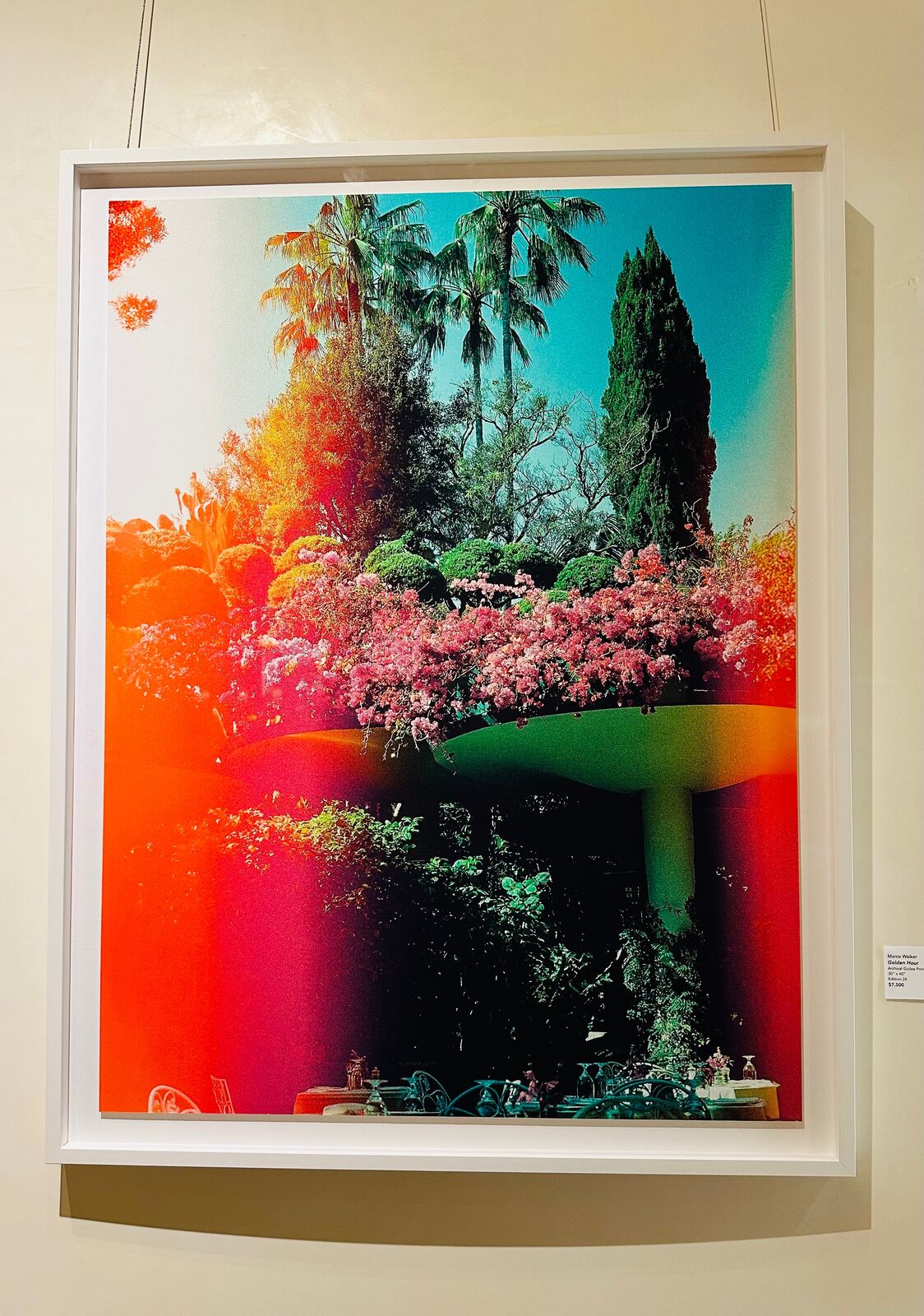 Artwork by Marco Walker, Golden Hour, Made of Archival Giclee 