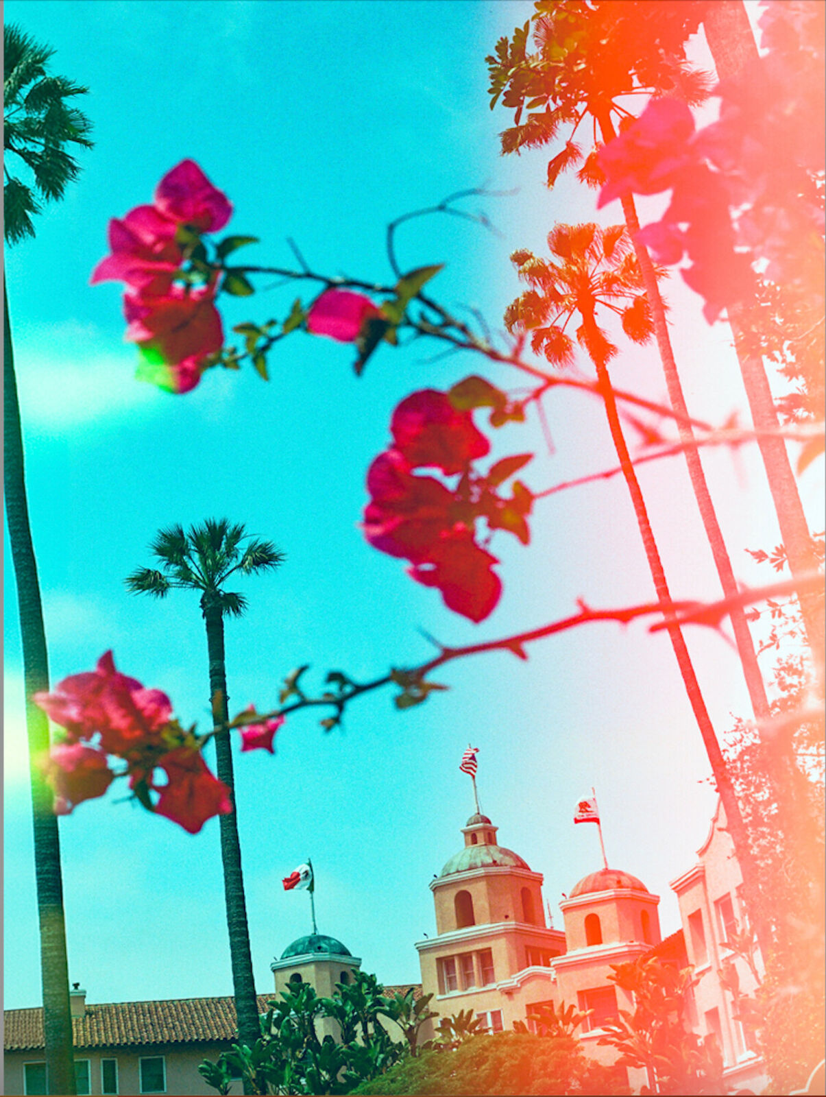 Artwork by Marco Walker, Hotel California, Made of Archival Giclee 