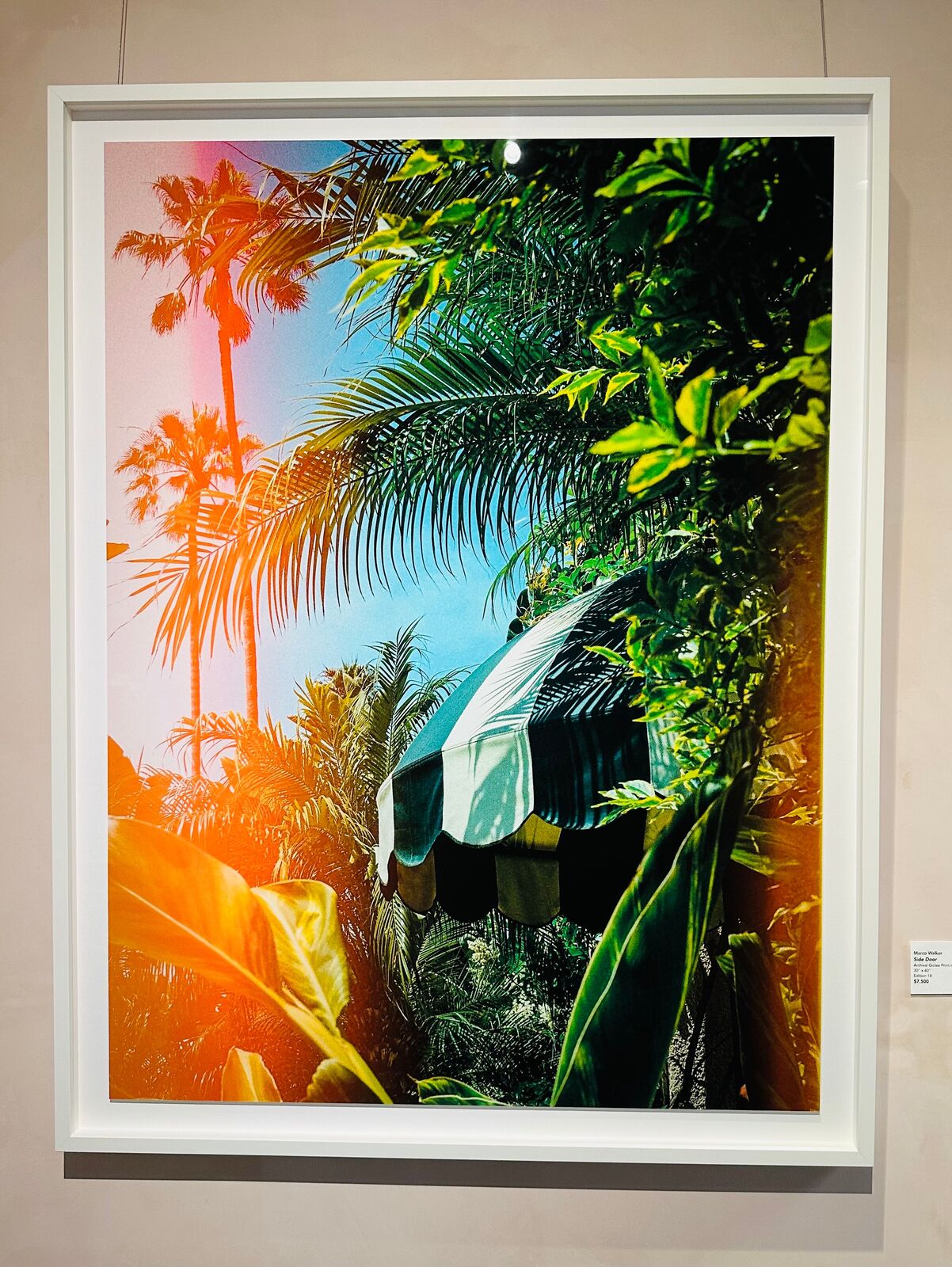 Artwork by Marco Walker, Side Door, Made of Archival Giclee 