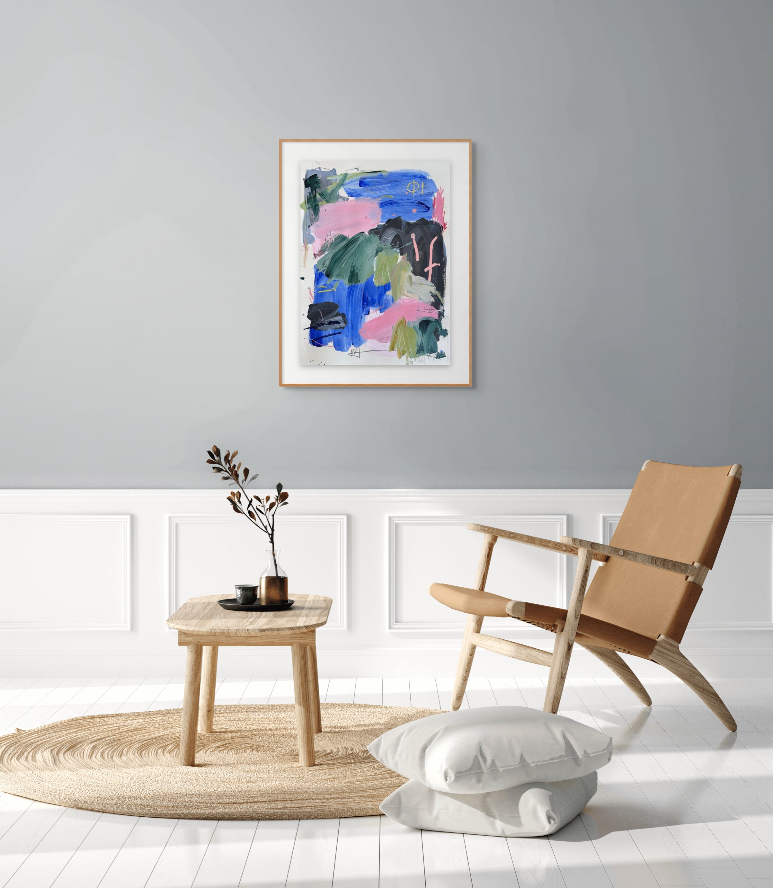 Artwork by Marcus Aitken, Alter02, Made of Acrylic and pencil on paper 