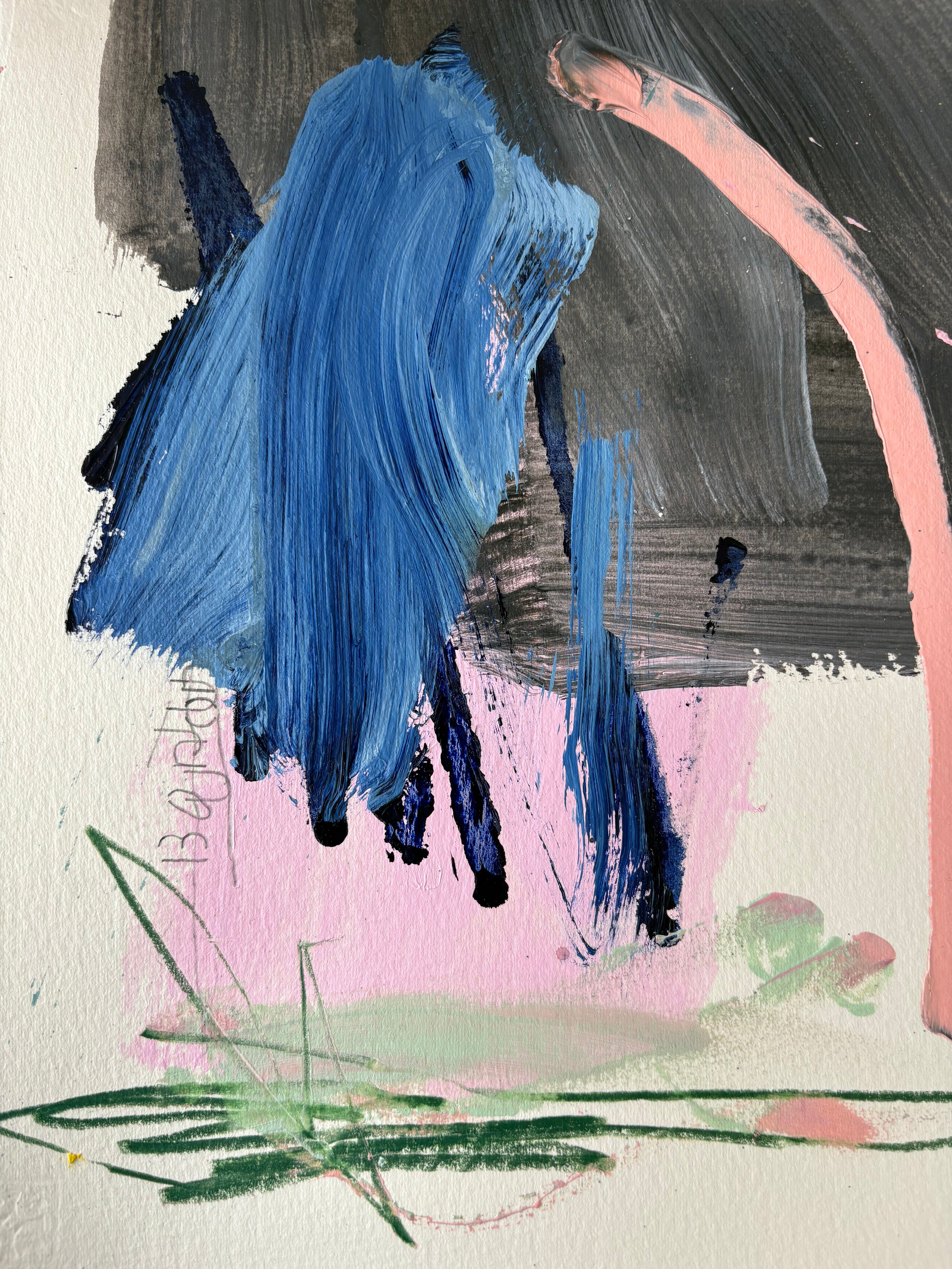 Artwork by Marcus Aitken, Alter03, Made of Acrylic and pencil on paper 