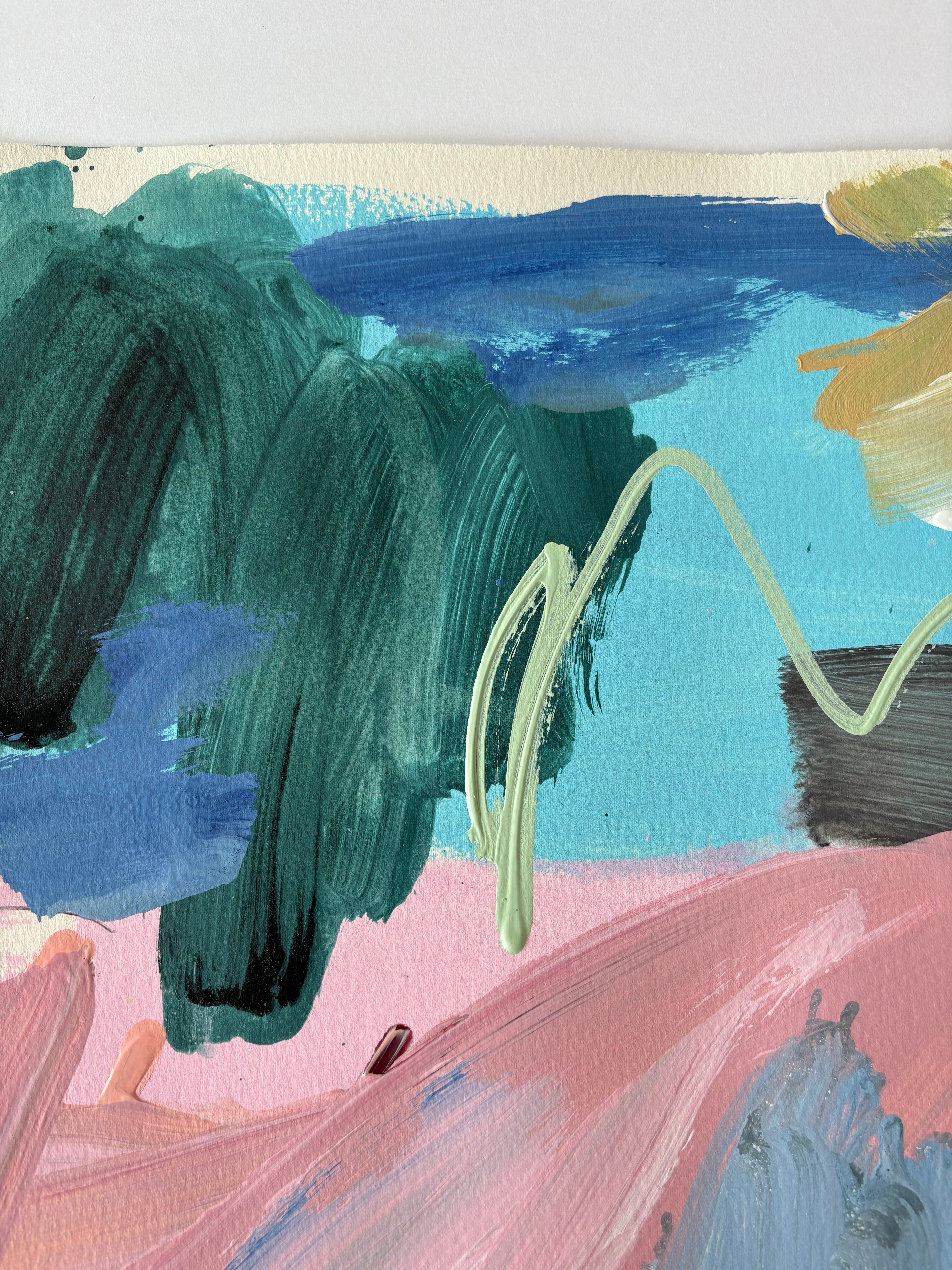 Artwork by Marcus Aitken, Alter03, Made of Acrylic and pencil on paper 