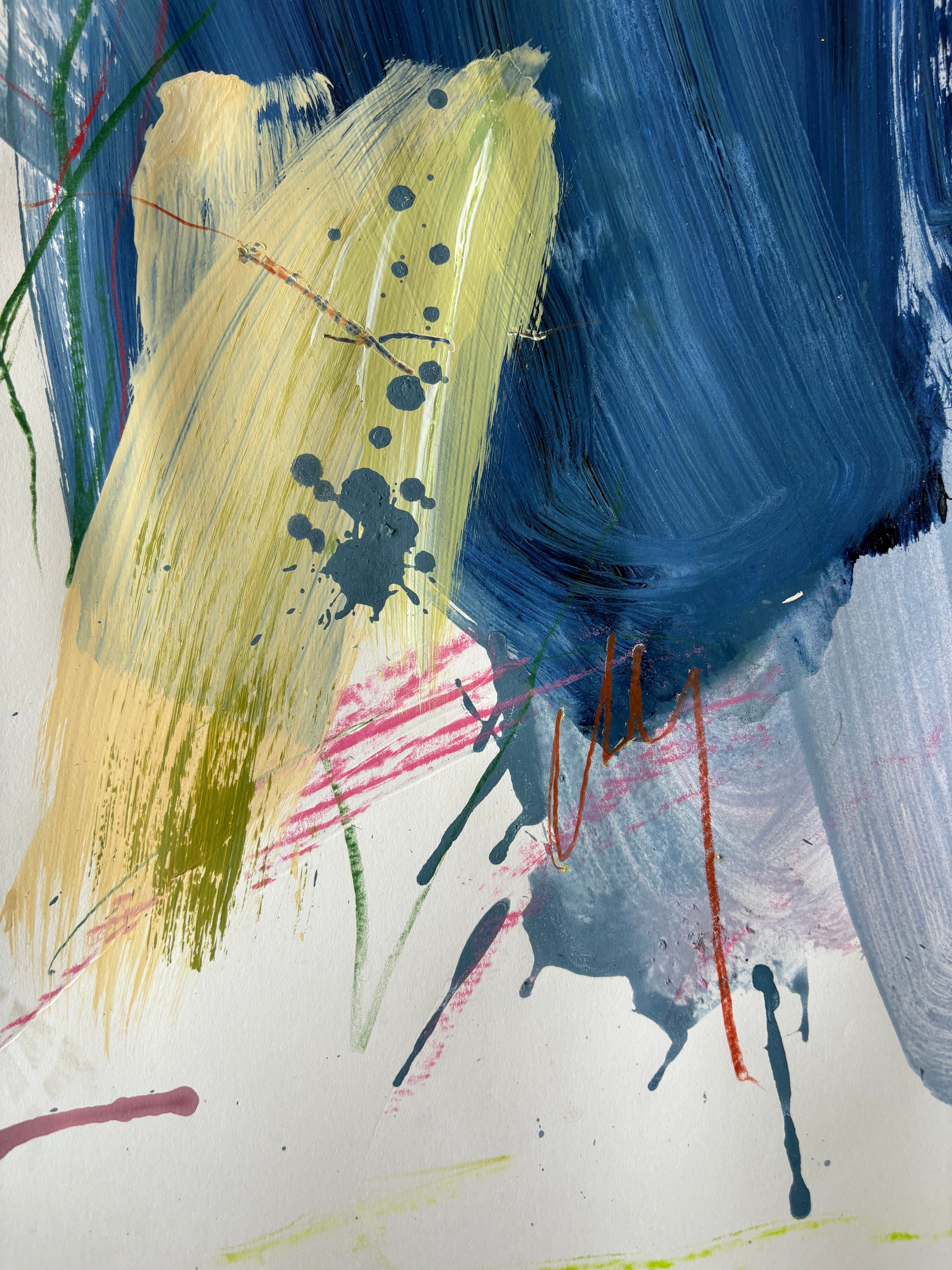 Artwork by Marcus Aitken, Alter05, Made of Acrylic and pencil on paper 