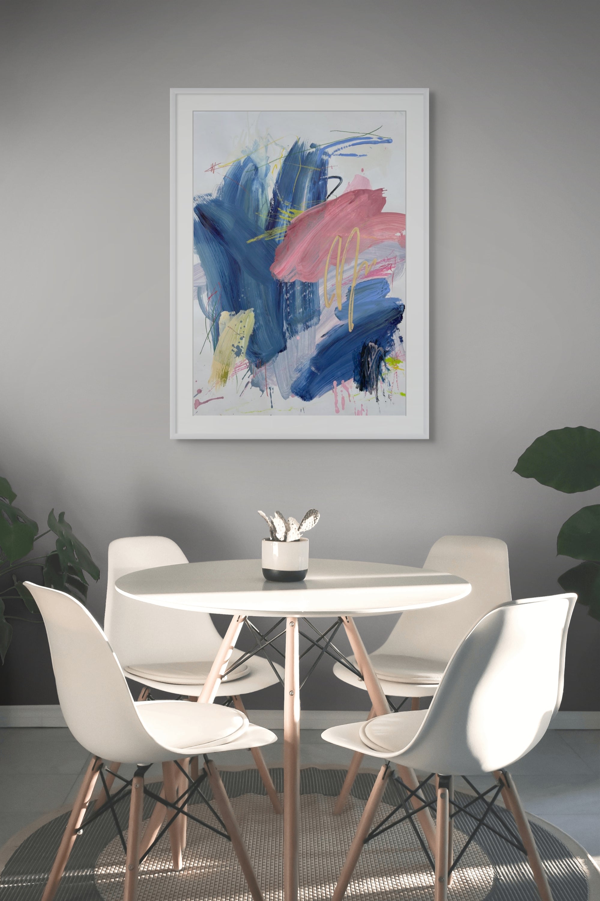 Artwork by Marcus Aitken, Alter05, Made of Acrylic and pencil on paper 