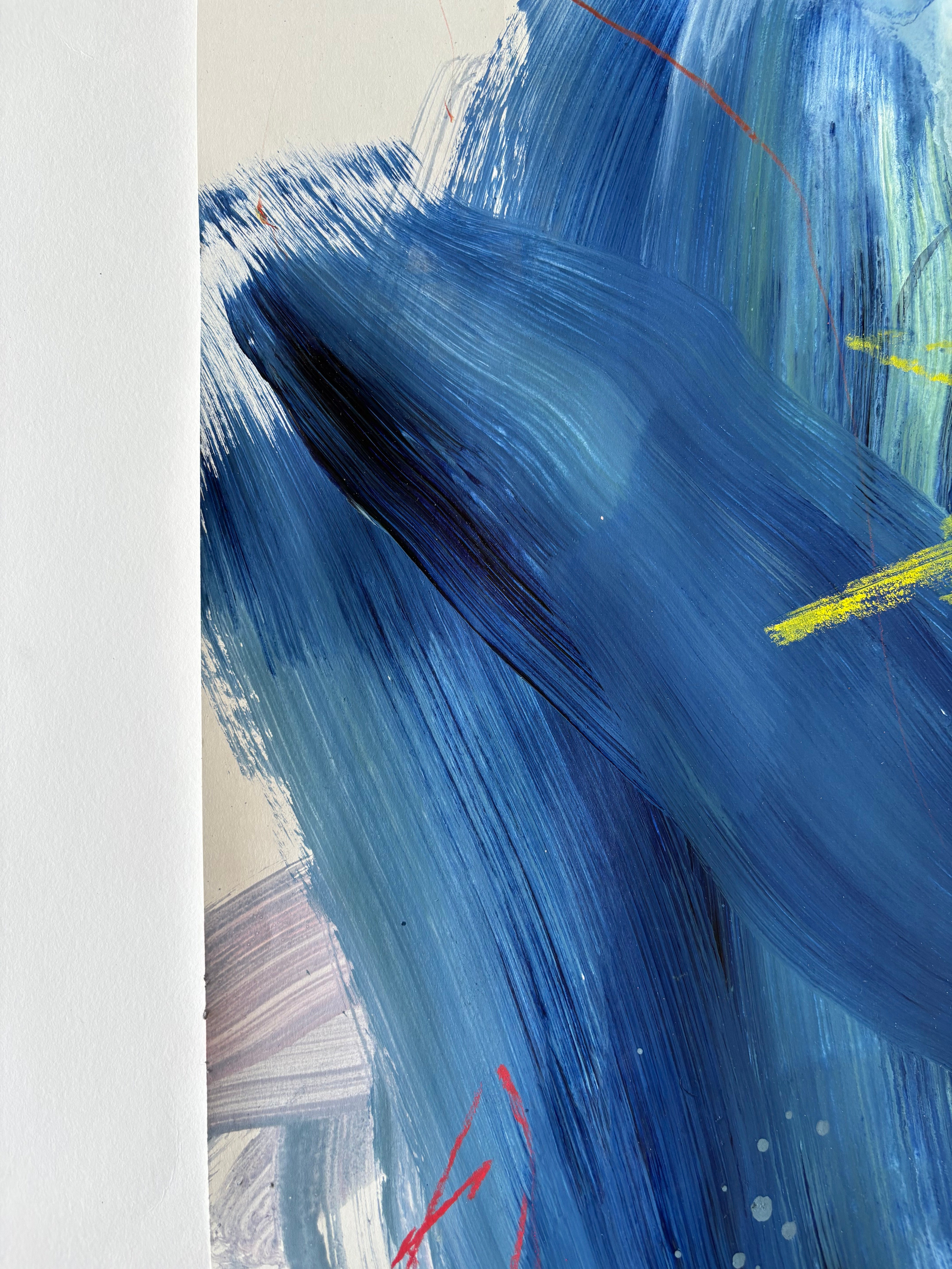 Artwork by Marcus Aitken, Alter05, Made of Acrylic and pencil on paper 