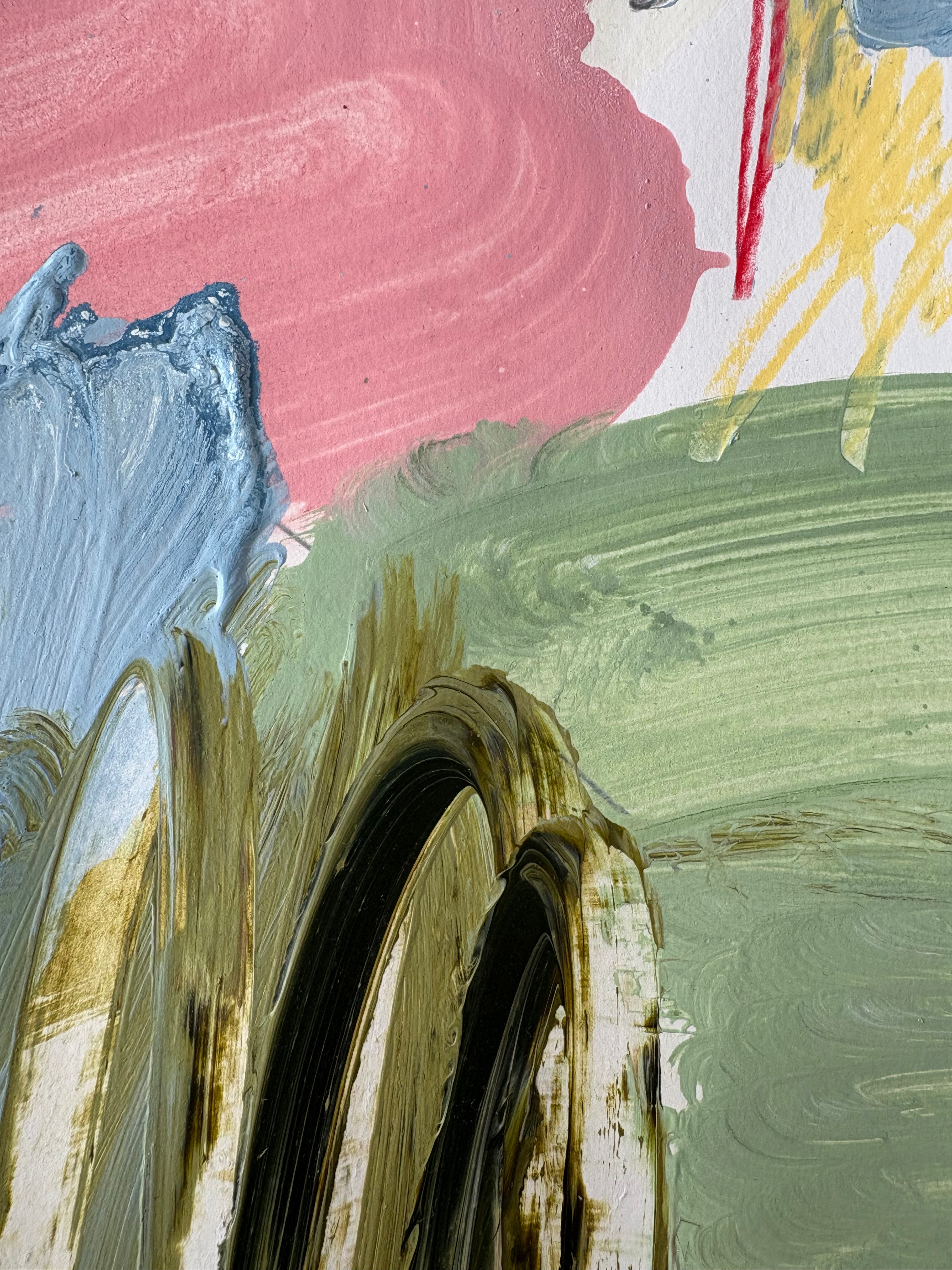 Artwork by Marcus Aitken, Alter06, Made of Acrylic and pencil on paper 