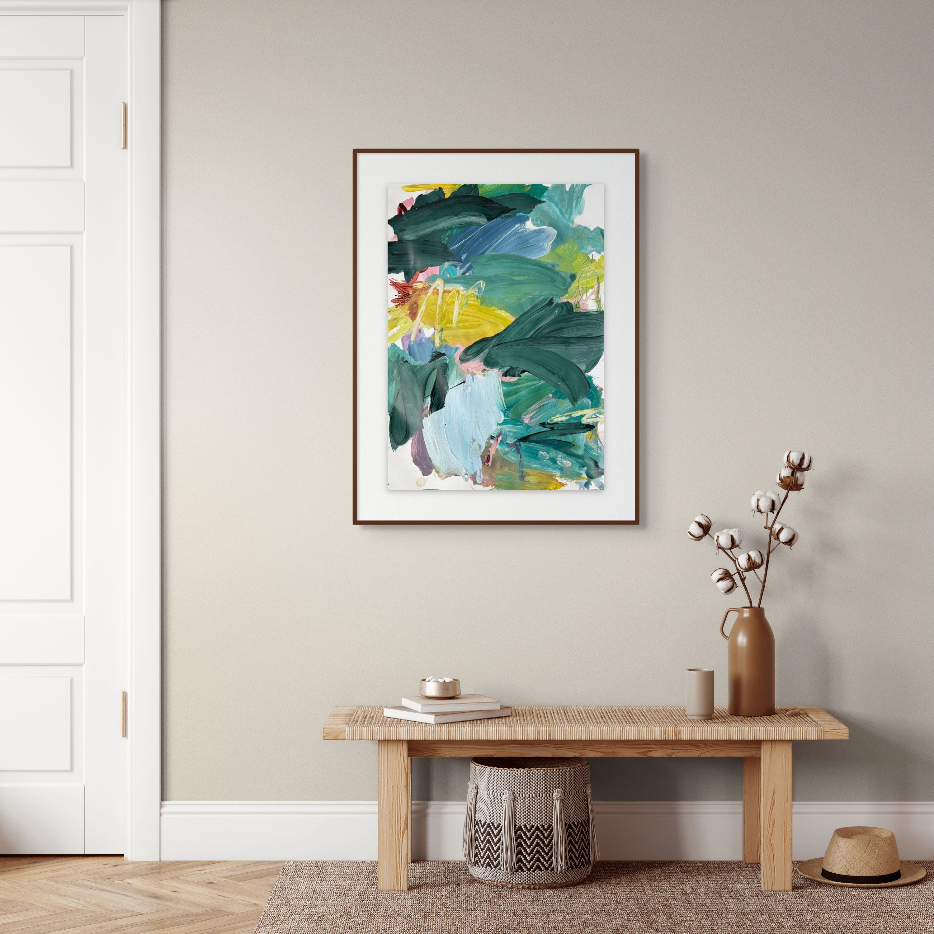 Artwork by Marcus Aitken, Alter08, Made of Acrylic and pencil on paper 