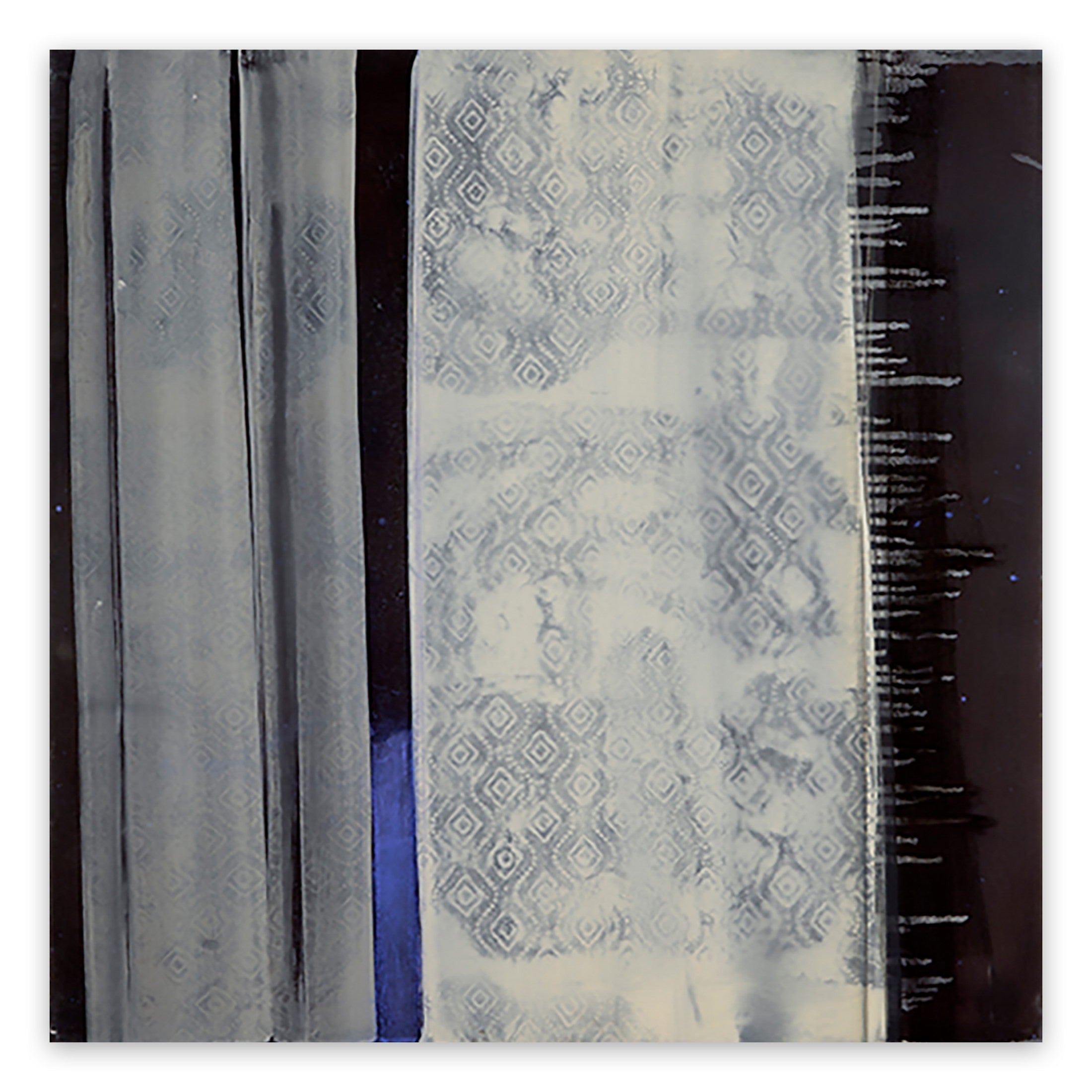 Blue Line and Stars by Marcy Rosenblat, 2016