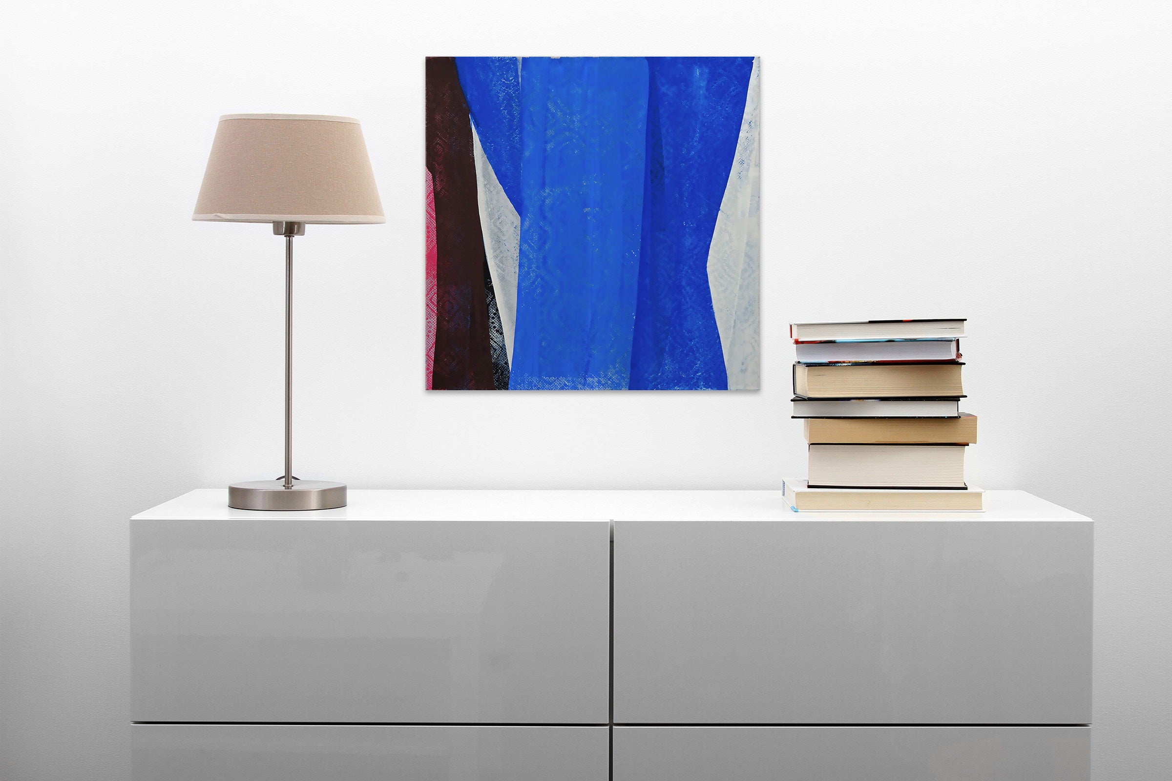 Artwork by Marcy Rosenblat, Fold, Made of Acrylic on linen 