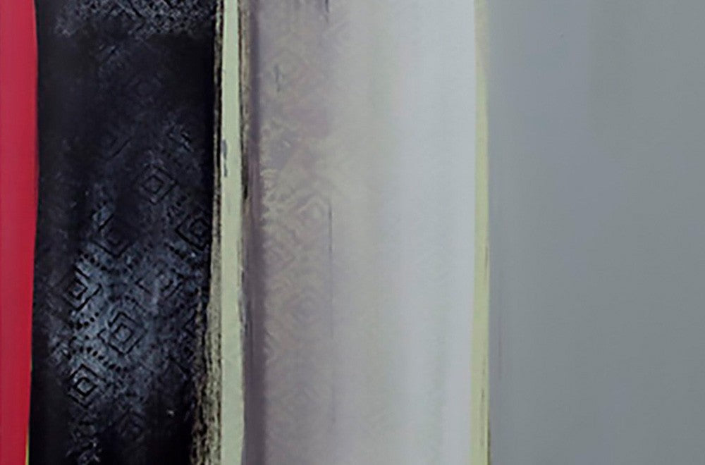 Artwork by Marcy Rosenblat, Gray Center, Made of Acrylic on canvas 