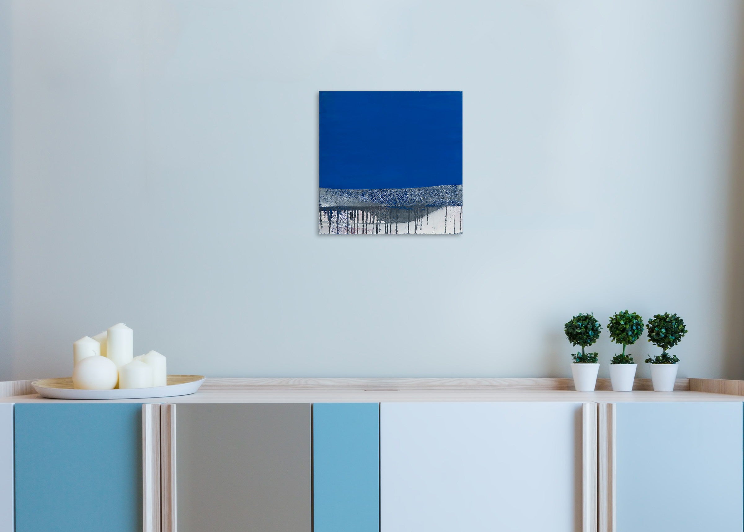 Artwork by Marcy Rosenblat, Night Scroll, Made of Acrylic on linen 